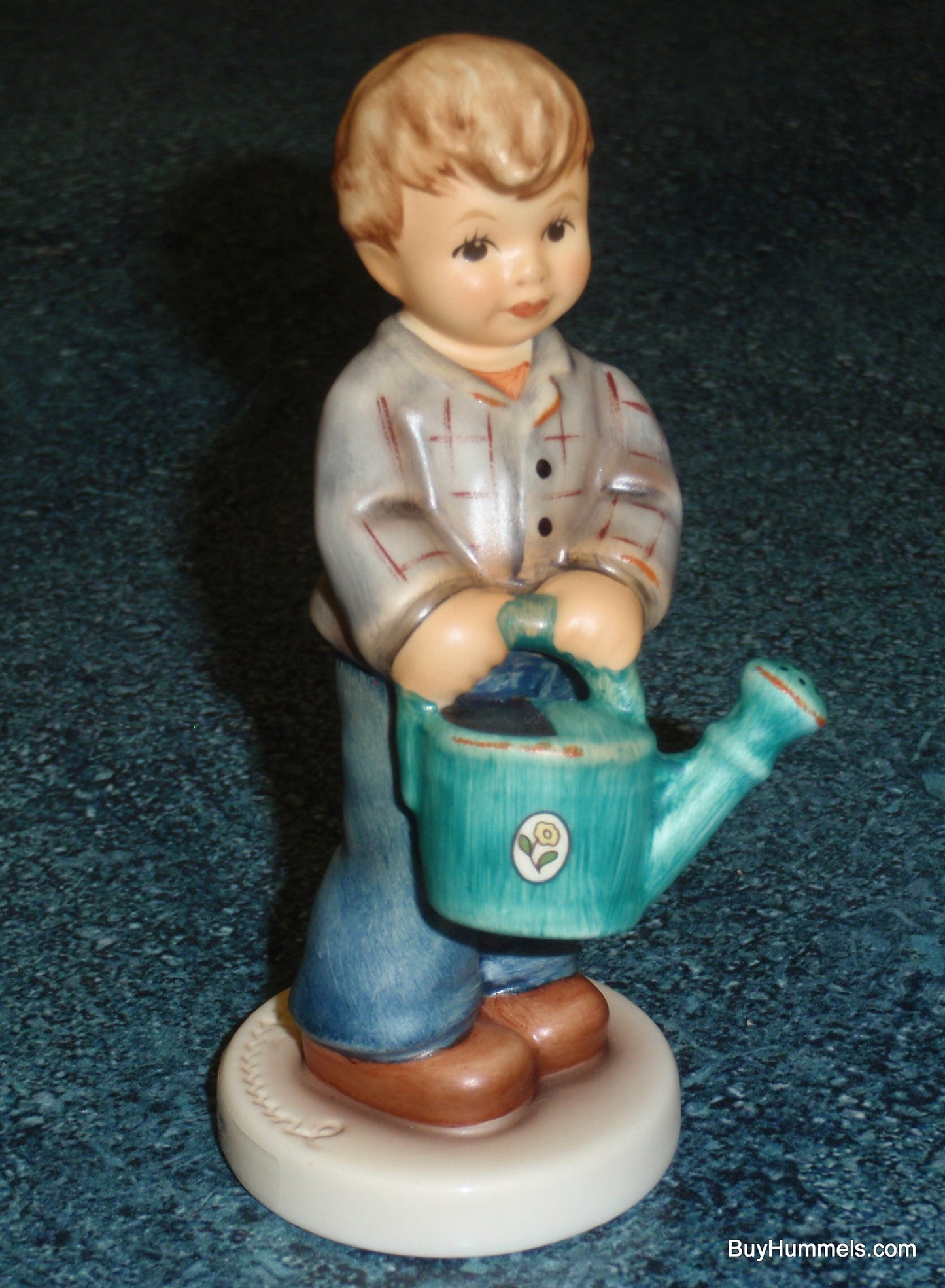 "Always Growing" Goebel Hummel Figurine #2371 TMK9 Boy With Watering Can - GARDENER GIFT!