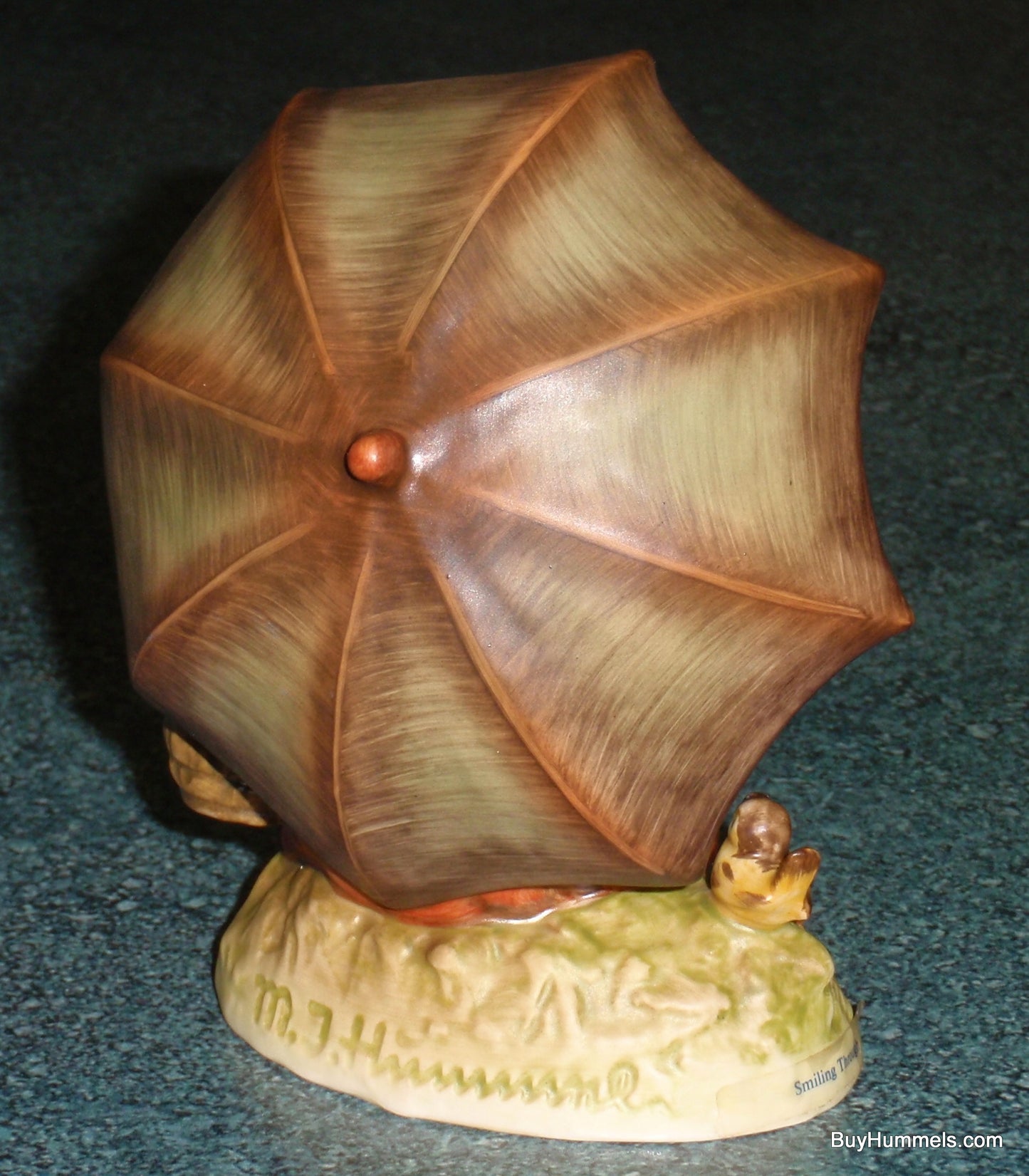 Goebel Hummel Figurine "Smiling Through" #408 TMK6 Girl Under Umbrella - GIFT!