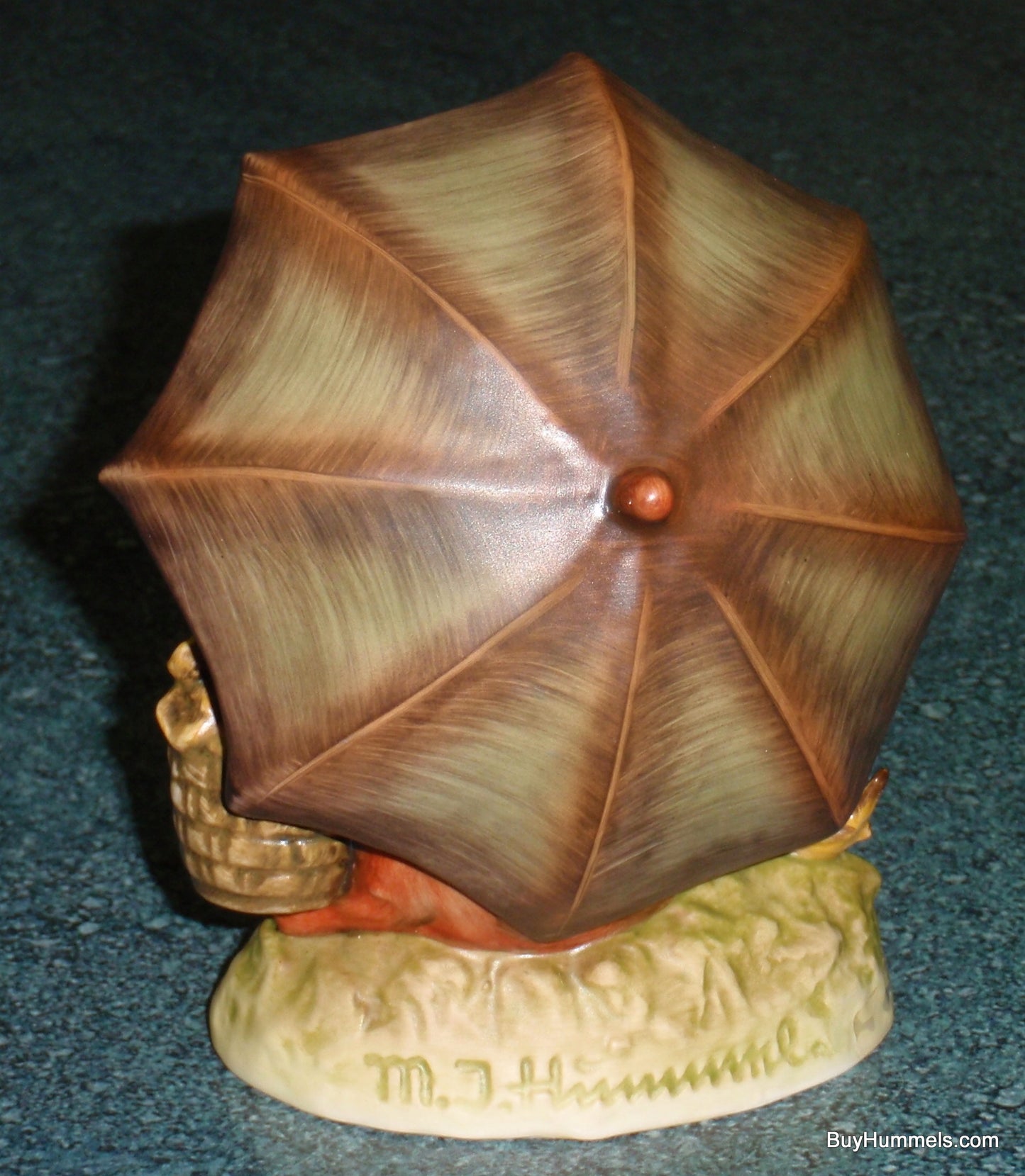 Goebel Hummel Figurine "Smiling Through" #408 TMK6 Girl Under Umbrella - GIFT!