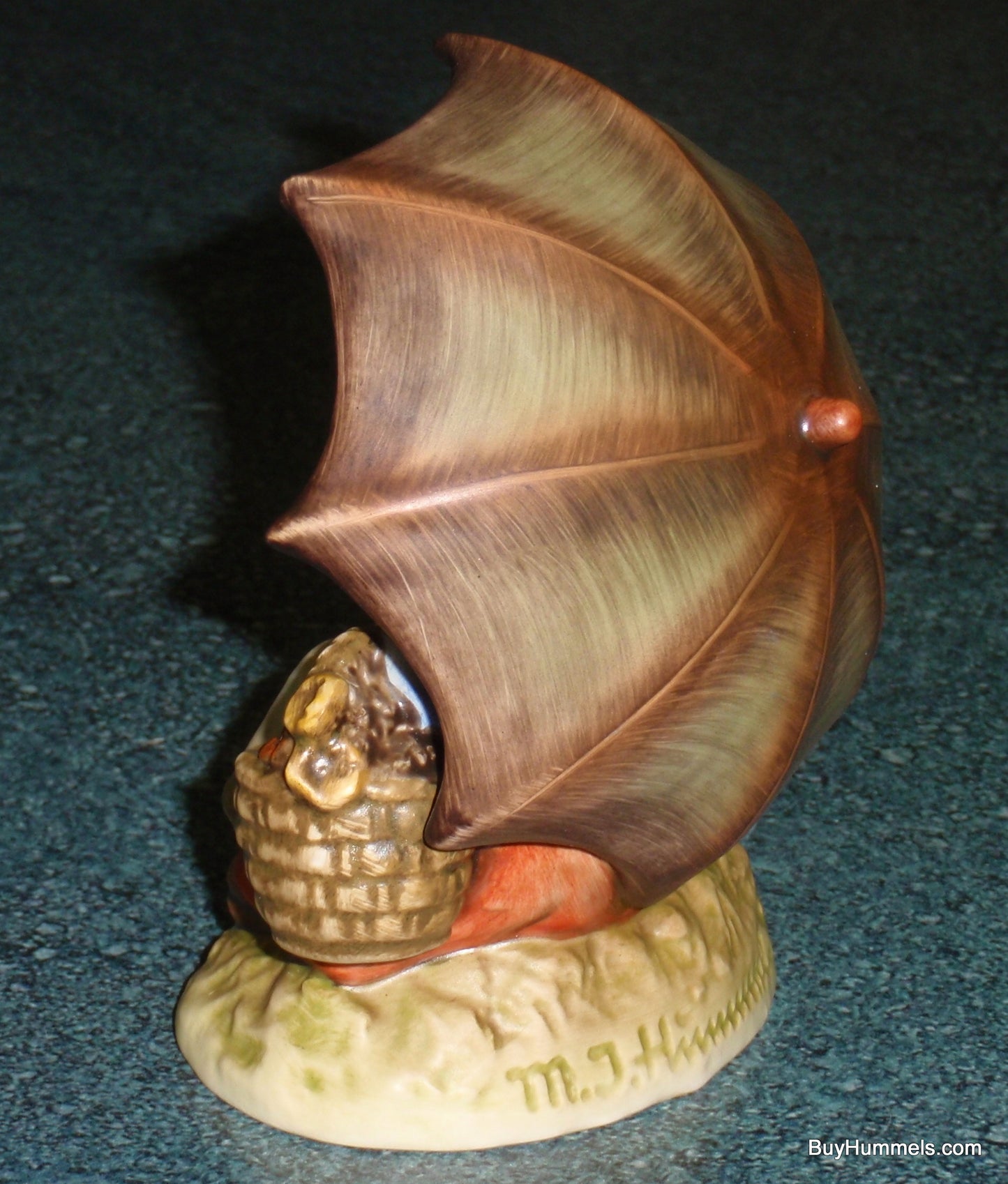Goebel Hummel Figurine "Smiling Through" #408 TMK6 Girl Under Umbrella - GIFT!