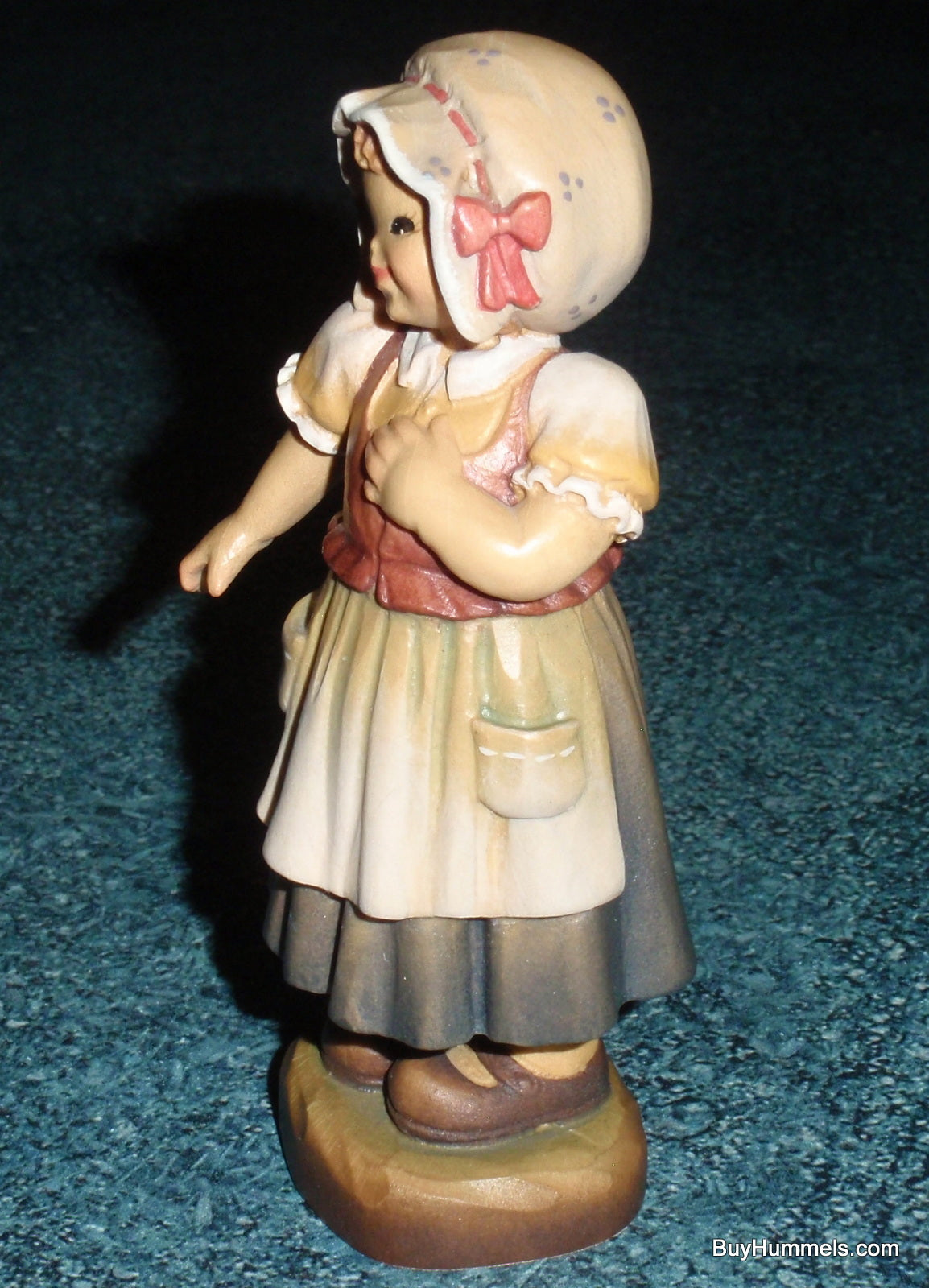 ANRI Ferrandiz “Sweet and Shy” Wood Carving 4" Figurine With Original Box!