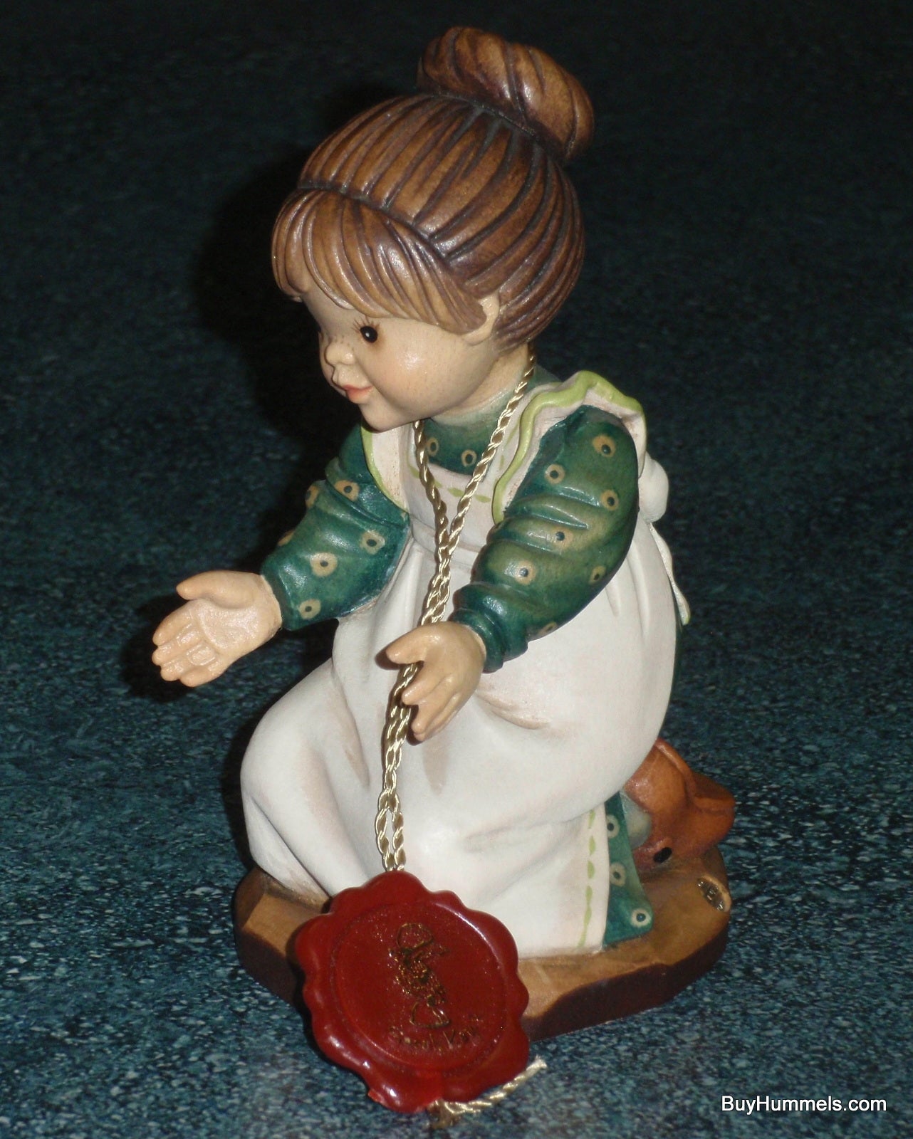 ANRI Sarah Kay Wood Carving Figurine "MOM'S JOY" #57902 From The Tribute To Mother Series With Original Box!