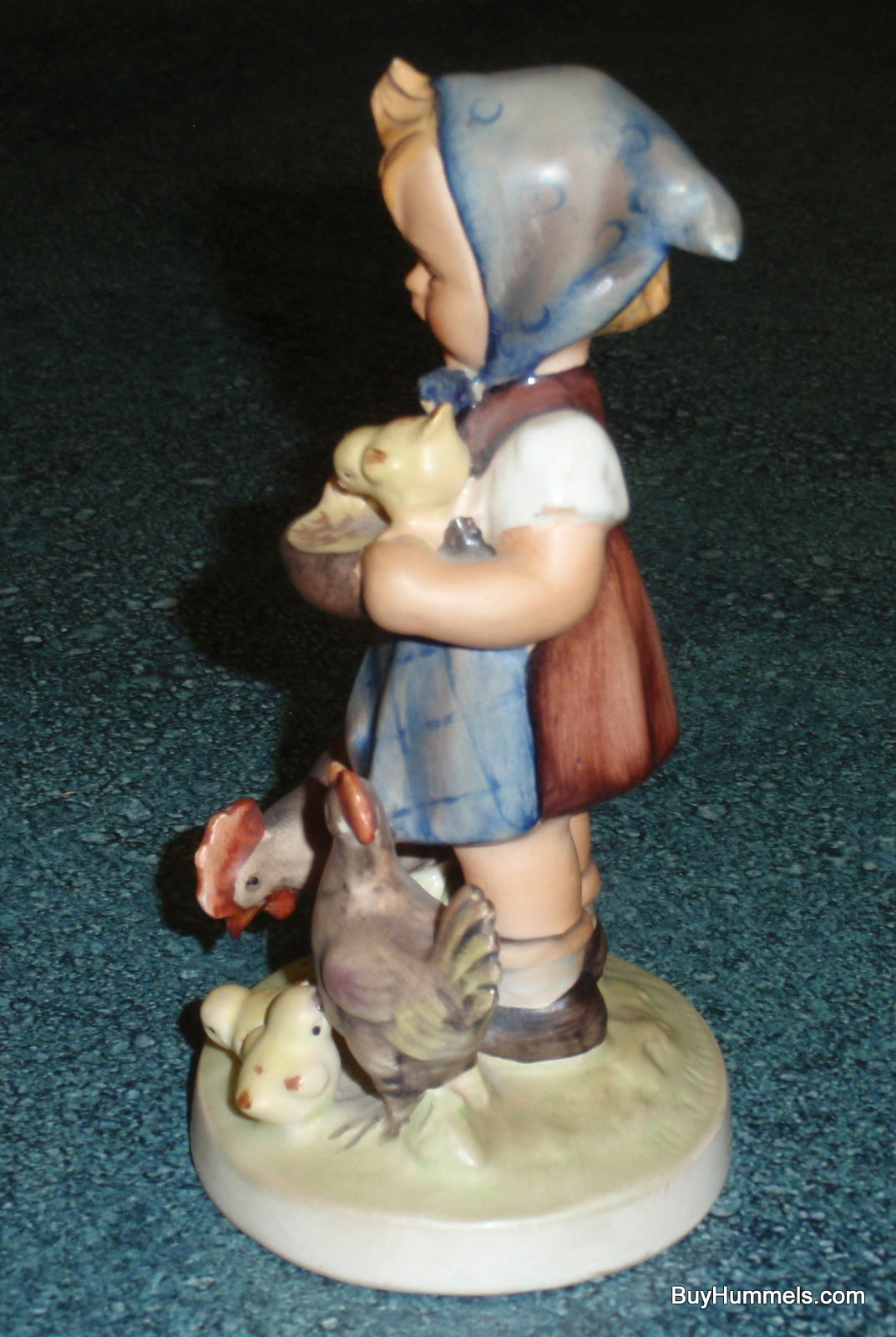 "Feeding Time" Goebel Hummel Figurine #199 TMK1 INCISED CROWN - ULTRA RARE ANTIQUE HUMMEL!