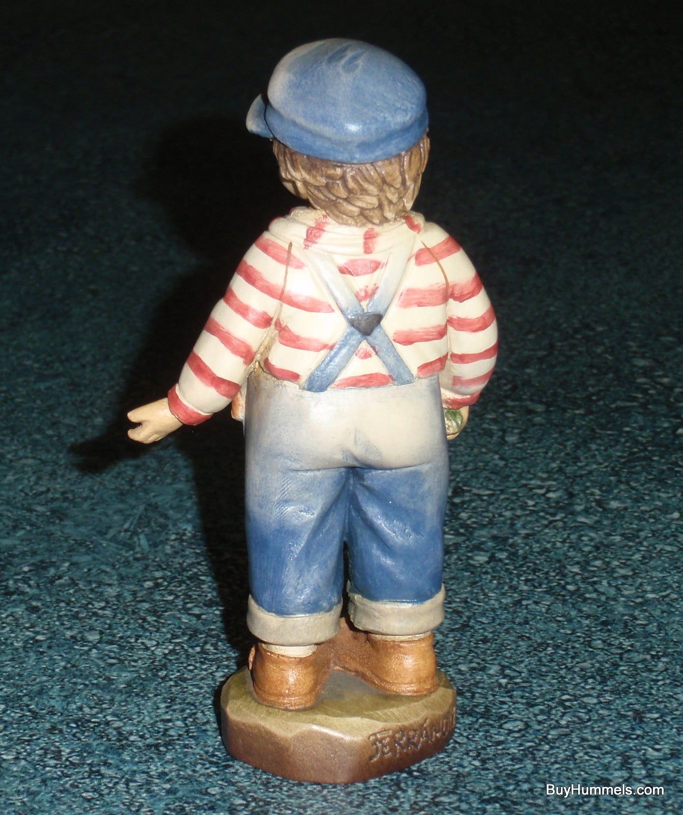 ANRI Ferrandiz “Dapper And Dear” Wood Carving 4" Club Figurine #55683 With Box
