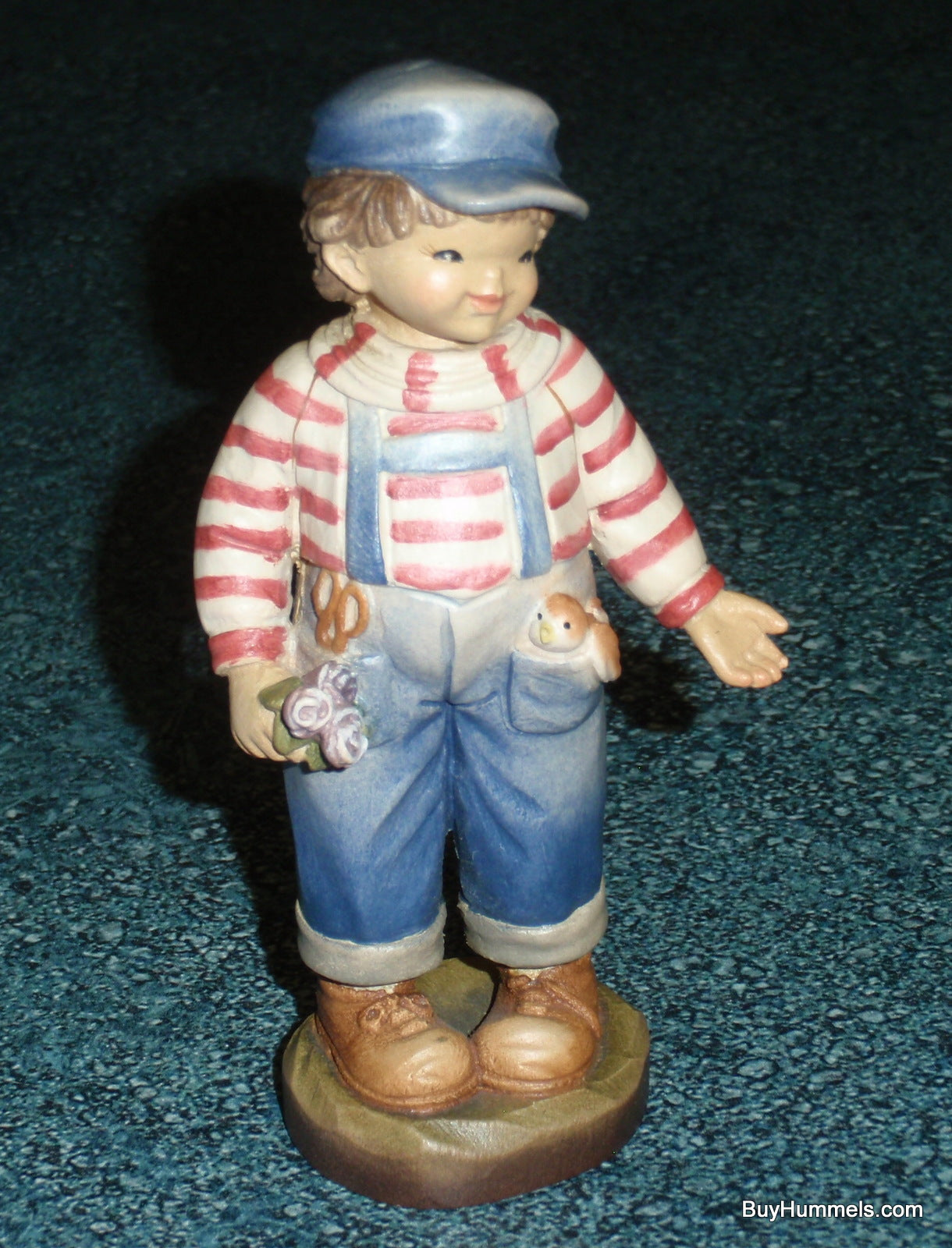 ANRI Ferrandiz “Dapper And Dear” Wood Carving 4" Club Figurine #55683 With Box