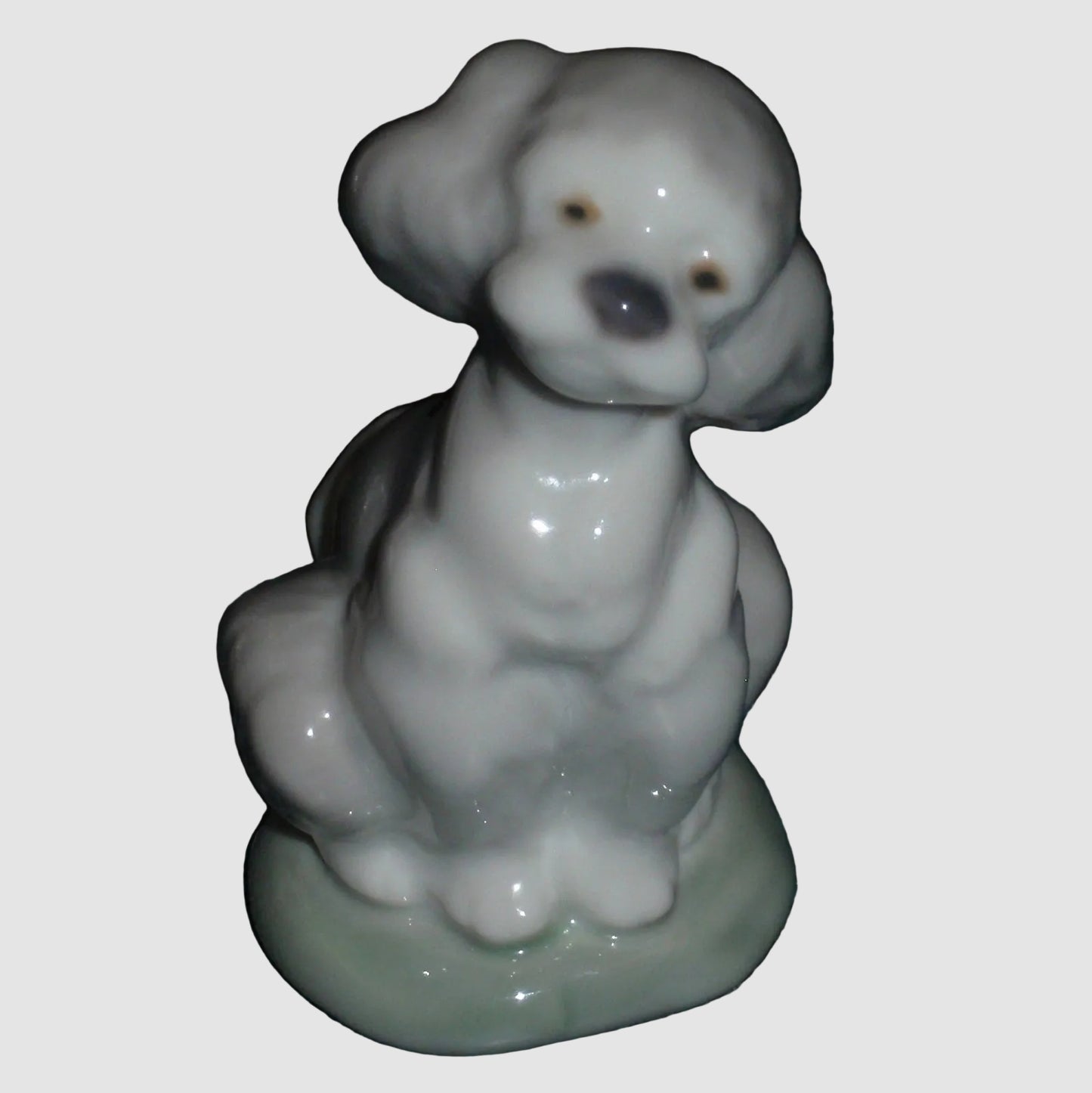 "A Friend For Life" Lladro Society Figurine 7685 - Puppy Dog (3")