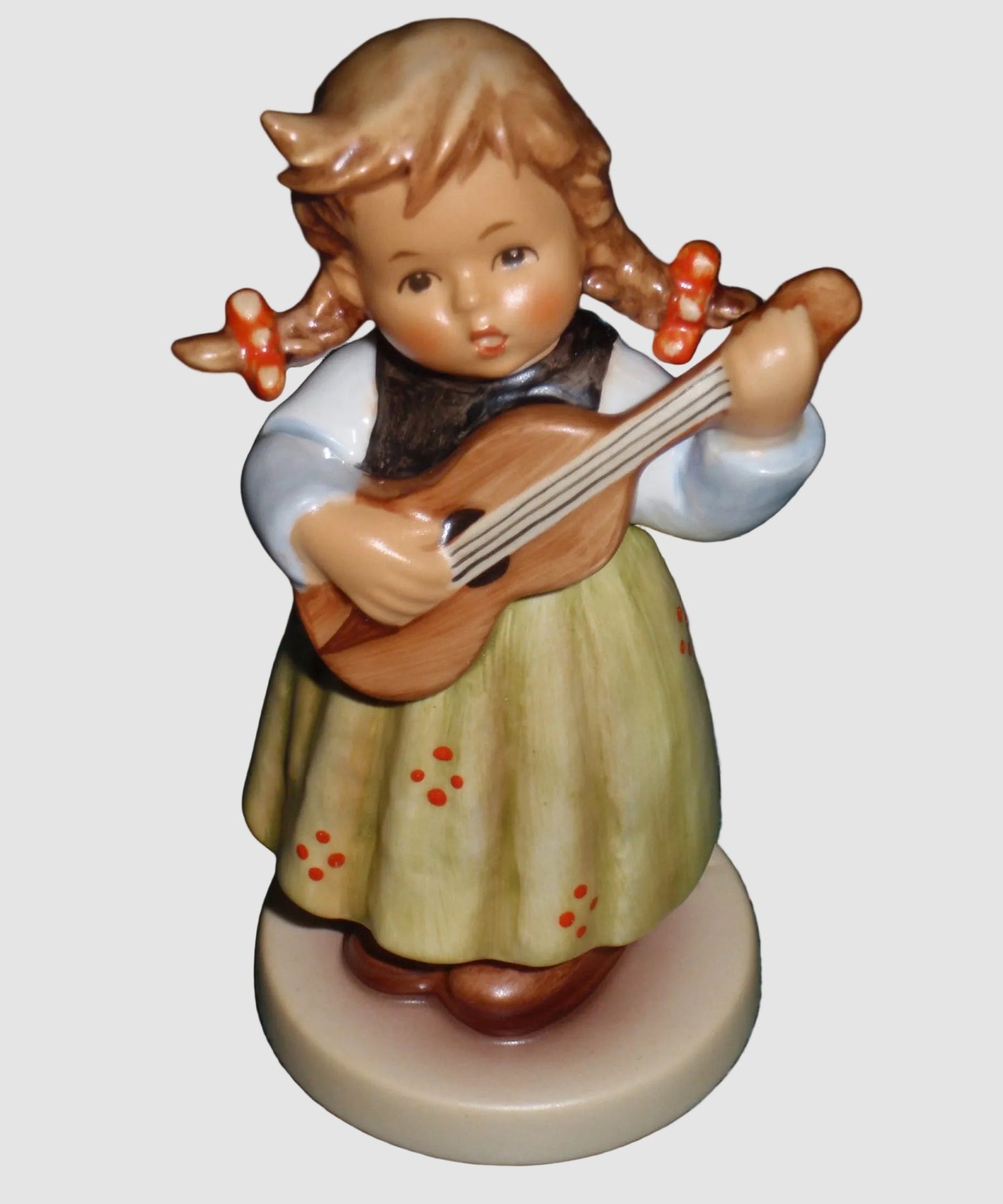"Strum Along" Goebel Hummel Figurine #557 - Girl Playing Guitar