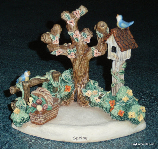 Hummel Springtime Splendor Scape 1115-D Collectible For Springtime Friends!