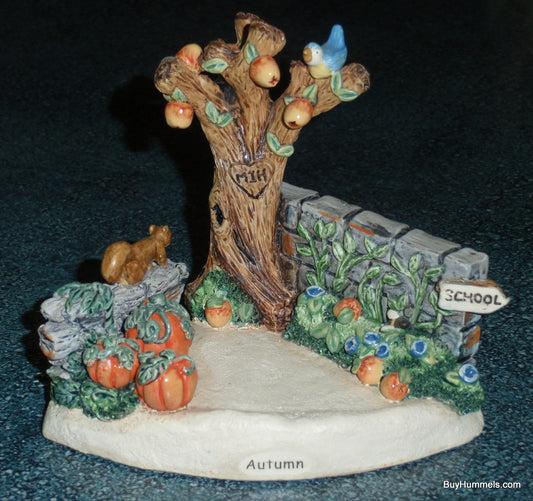 Goebel Hummelscape Autumn Delights #1113-D For "School Days" Hummel Figurine