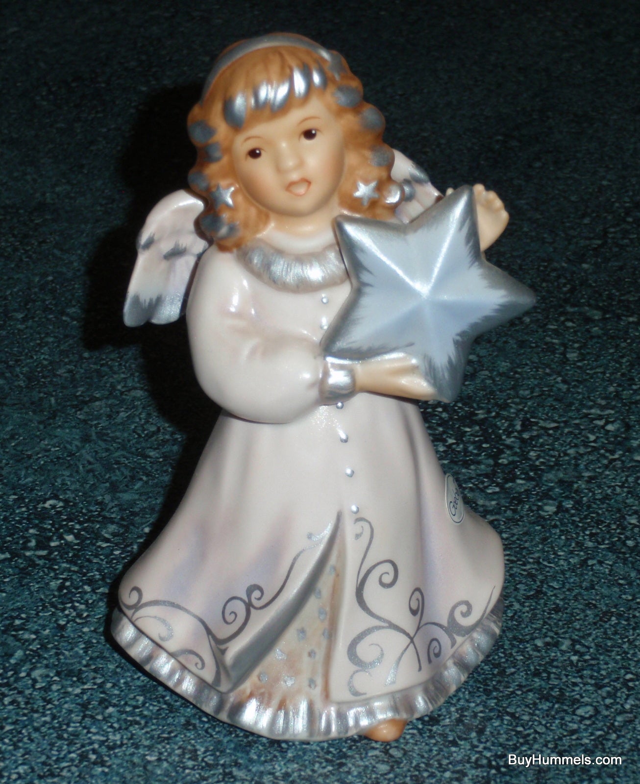Goebel "WISH UPON A STAR" Limited Edition Angel Figurine 2000 - Little Girl Angel Holding Star - Collectible Christmas Gift!