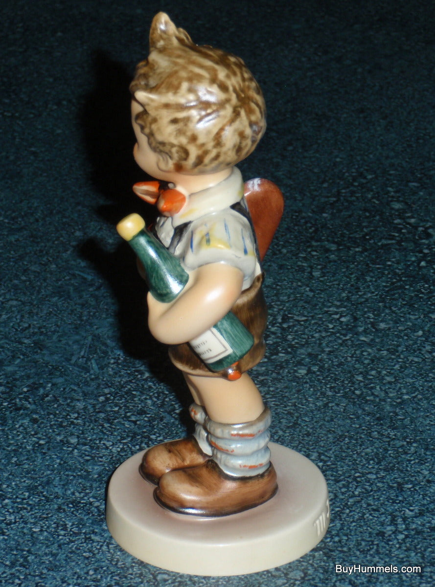 "Valentine Joy" Goebel Hummel Collectible Gift Figurine #399 - Boy With Wine And Heart!