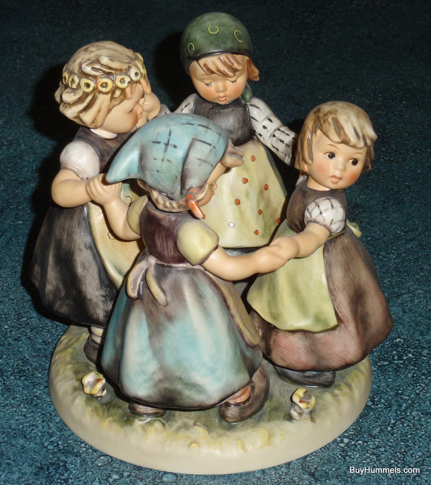 Goebel Hummel Figurine "Ring Around the Rosie" #348 - Very Rare Collectible!