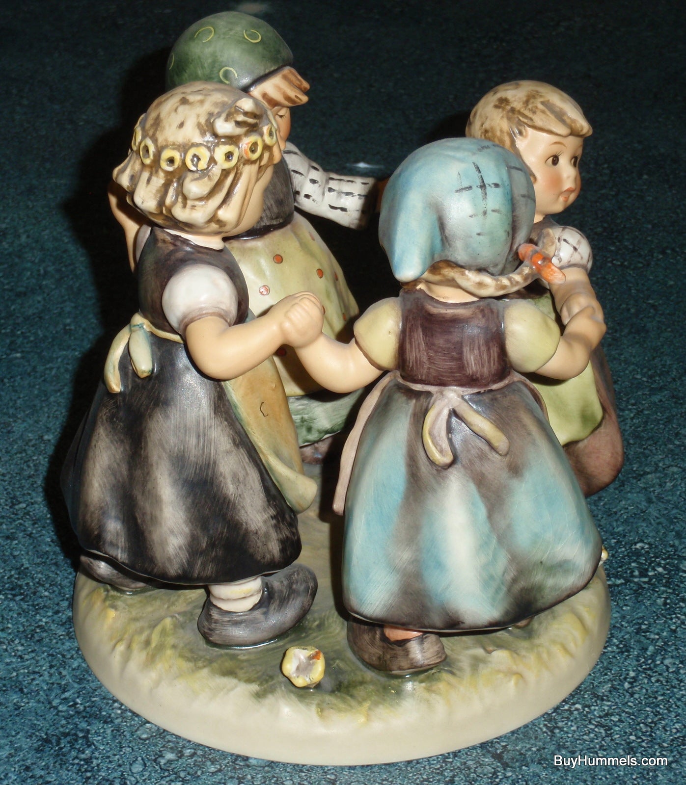 Goebel Hummel Figurine "Ring Around the Rosie" #348 - Very Rare Collectible!