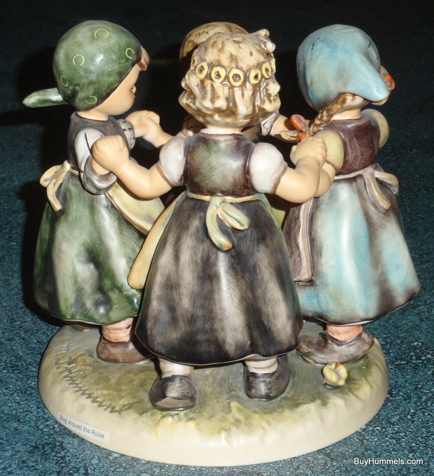 Goebel Hummel Figurine "Ring Around the Rosie" #348 - Very Rare Collectible!