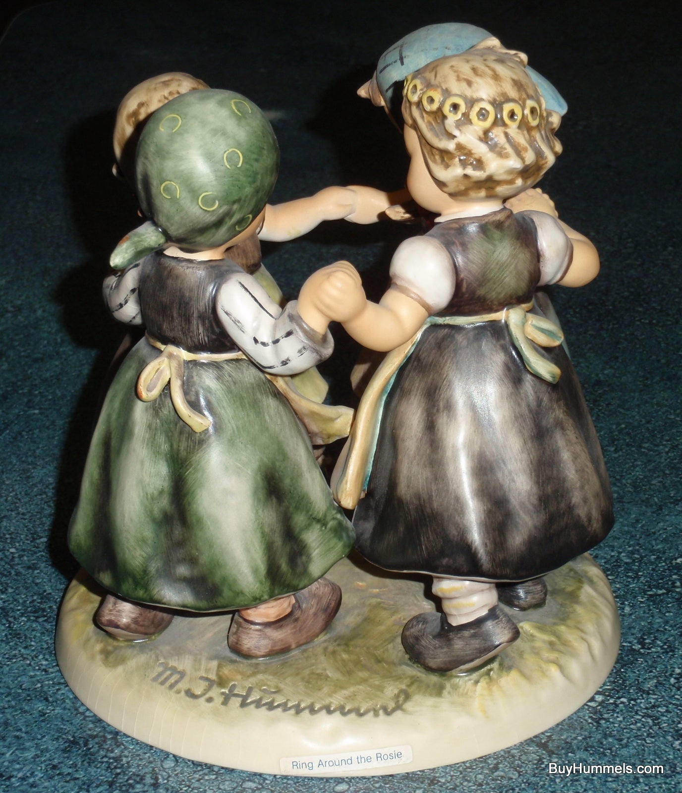 Goebel Hummel Figurine "Ring Around the Rosie" #348 - Very Rare Collectible!