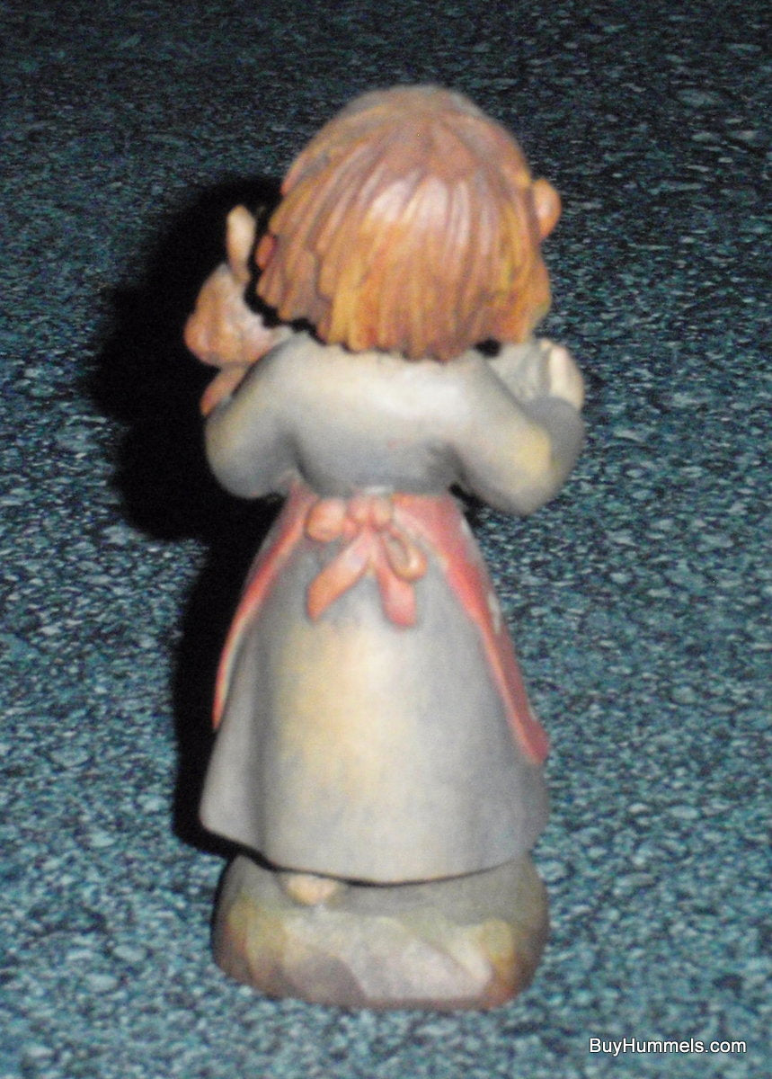 "Basket of Joy" ANRI Juan Ferrandiz Girl With Bunny Rabbits 3" Tall Collectible!