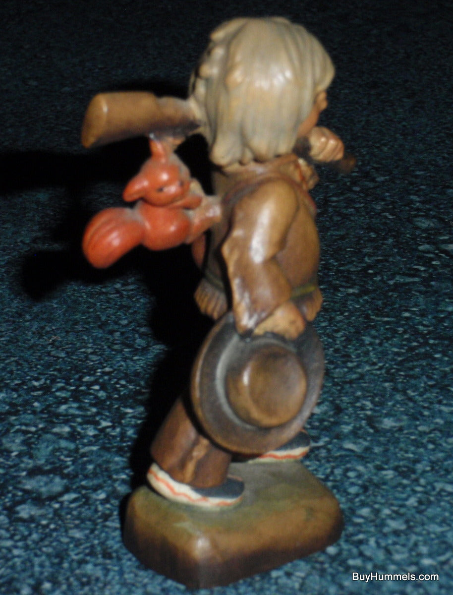 Ferrandiz Anri "Tracker" Hand Carved Wood Figurine Made In Italy 3" Tall - GIFT