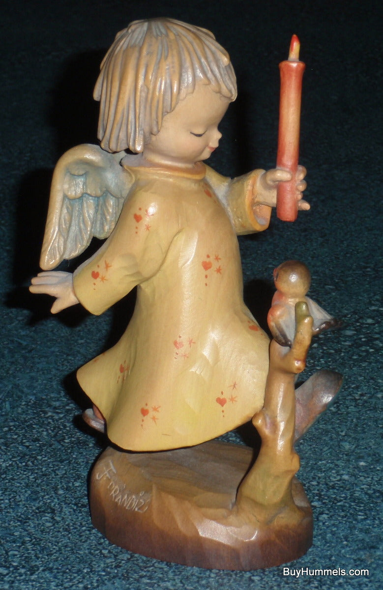 ANRI Hand Carved Wooden Figurine by Juan Ferrandiz "Lighting The Way" 6.5" GIFT!