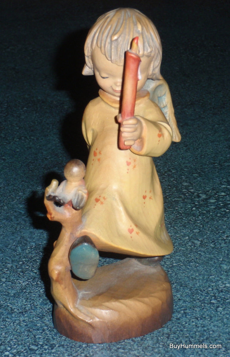 ANRI Hand Carved Wooden Figurine by Juan Ferrandiz "Lighting The Way" 6.5" GIFT!