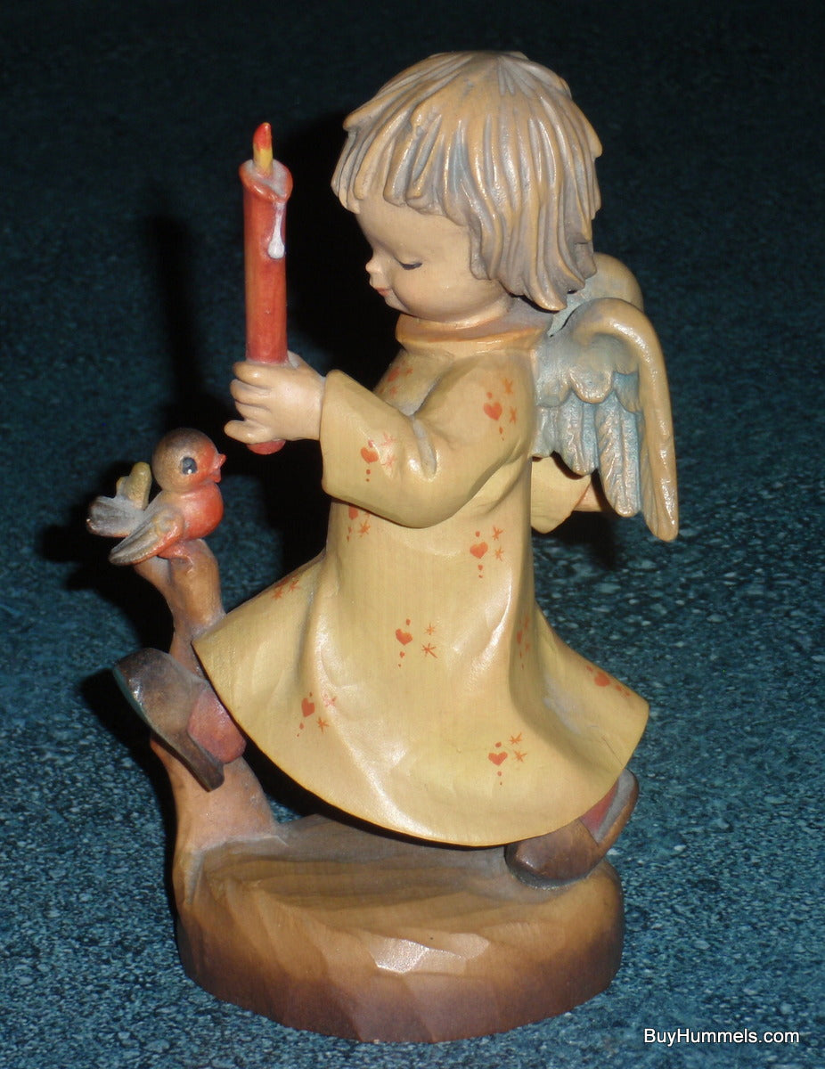 ANRI Hand Carved Wooden Figurine by Juan Ferrandiz "Lighting The Way" 6.5" GIFT!