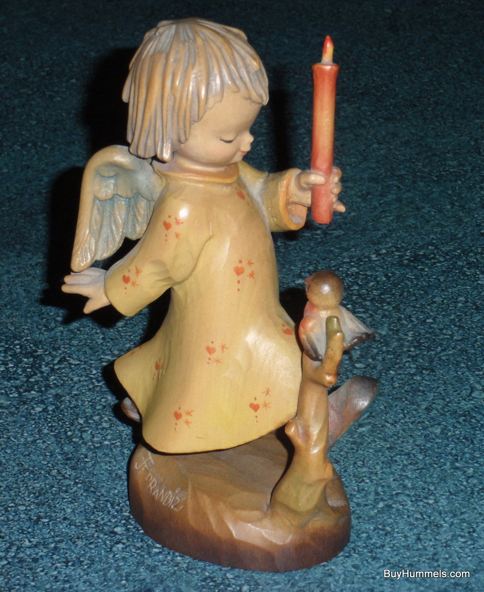 ANRI Hand Carved Wooden Figurine by Juan Ferrandiz "Lighting The Way" 6.5" GIFT!