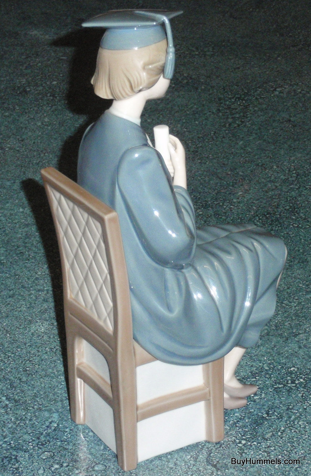Lladro Figurine #5199 Girl Graduate With Cap & Gown 10-1/2" Tall - GREAT GRADUATION GIFT - Made In Spain!
