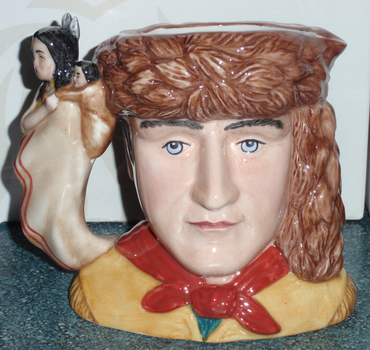 Royal Doulton Character Jugs LEWIS & CLARK Limited Edition Collectibles With Original Boxes D7235 And D7234
