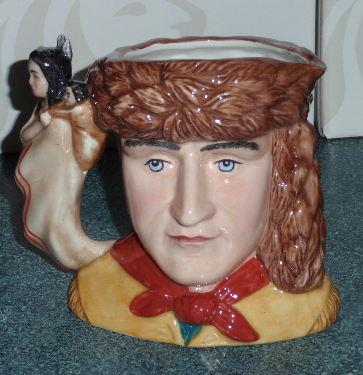 Royal Doulton Character Jugs LEWIS & CLARK Limited Edition Collectibles With Original Boxes D7235 And D7234