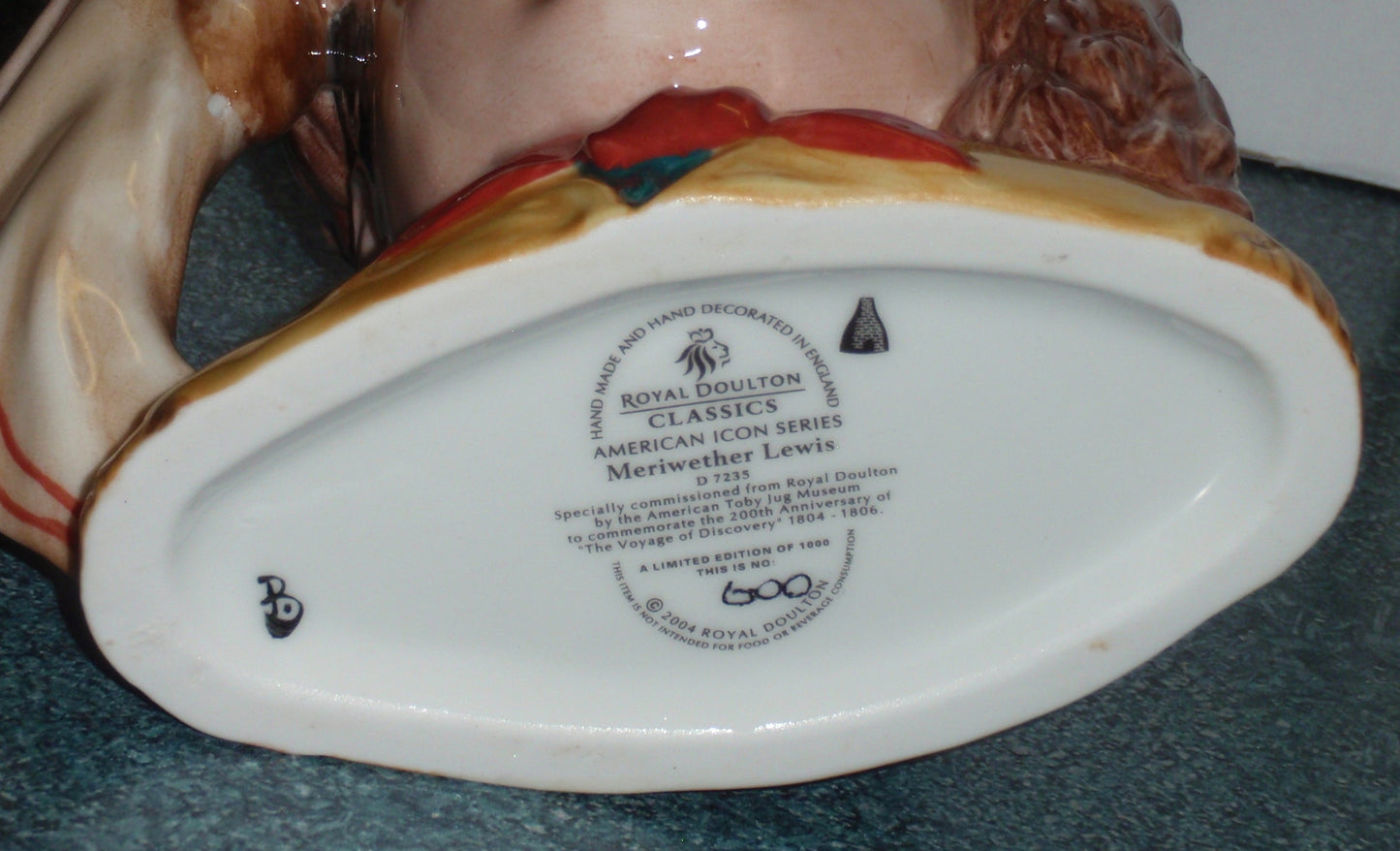Royal Doulton Character Jugs LEWIS & CLARK Limited Edition Collectibles With Original Boxes D7235 And D7234
