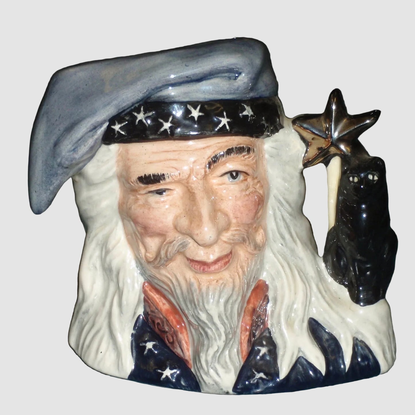 "The Wizard" Royal Doulton Character Jug D6909 - Stanley Taylor (4")