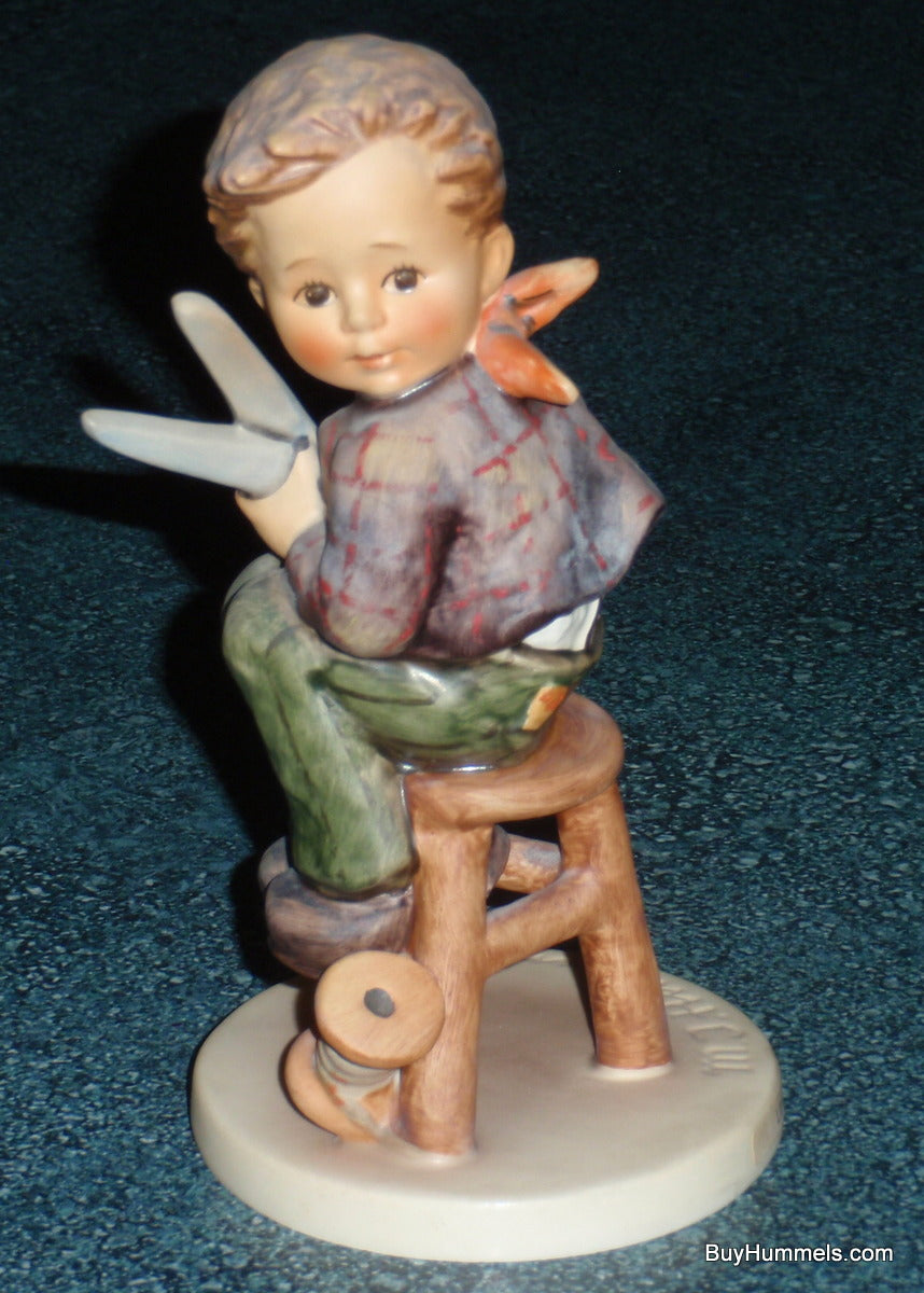 "Little Tailor" Goebel Hummel Figurine #308 - Little Boy With BIG Scissors!
