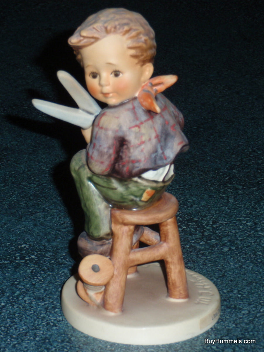 "Little Tailor" Goebel Hummel Figurine #308 - Little Boy With BIG Scissors!