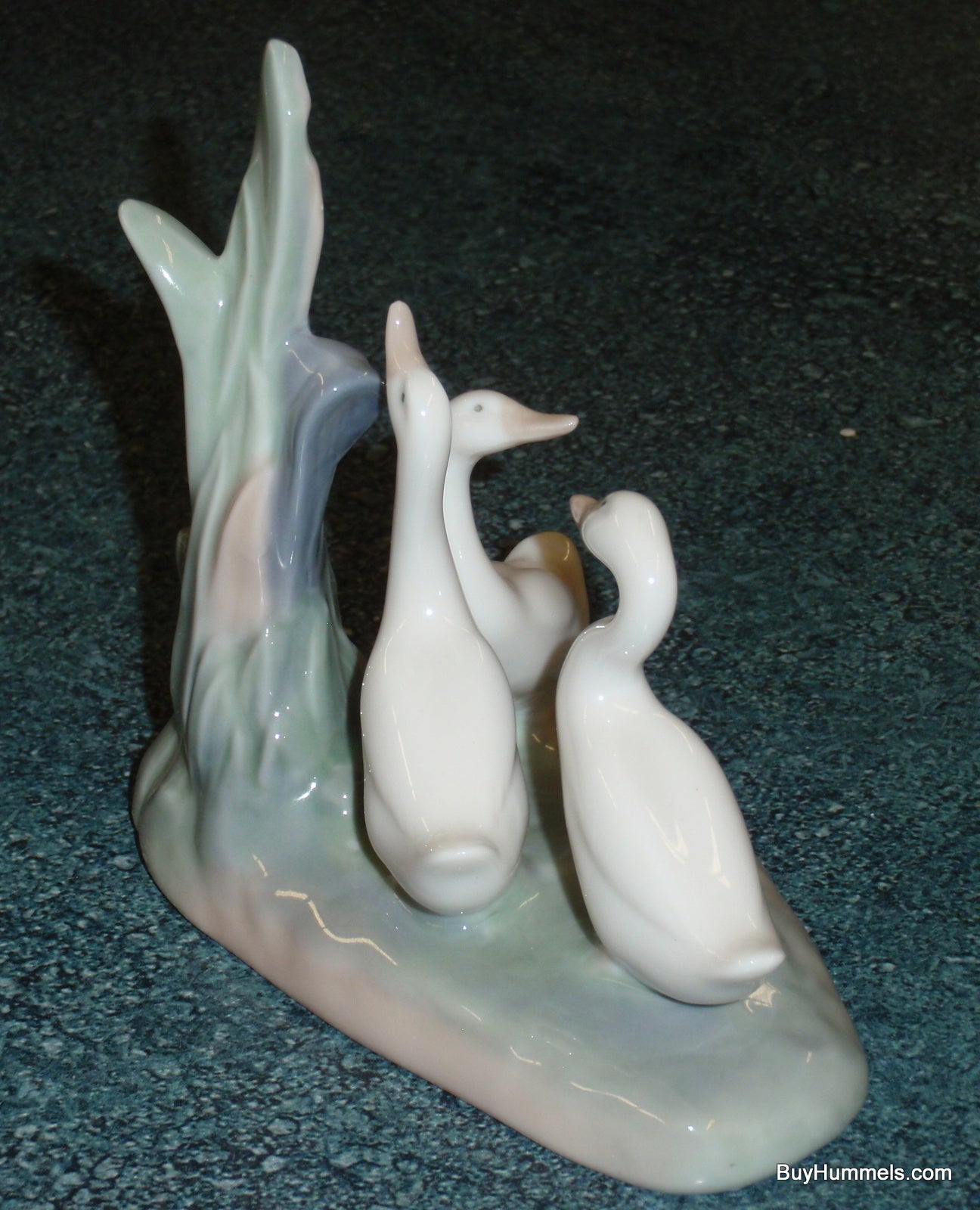 NAO by Lladro "Three Geese" Collectible Figurine - Made In Spain - Great Gift!