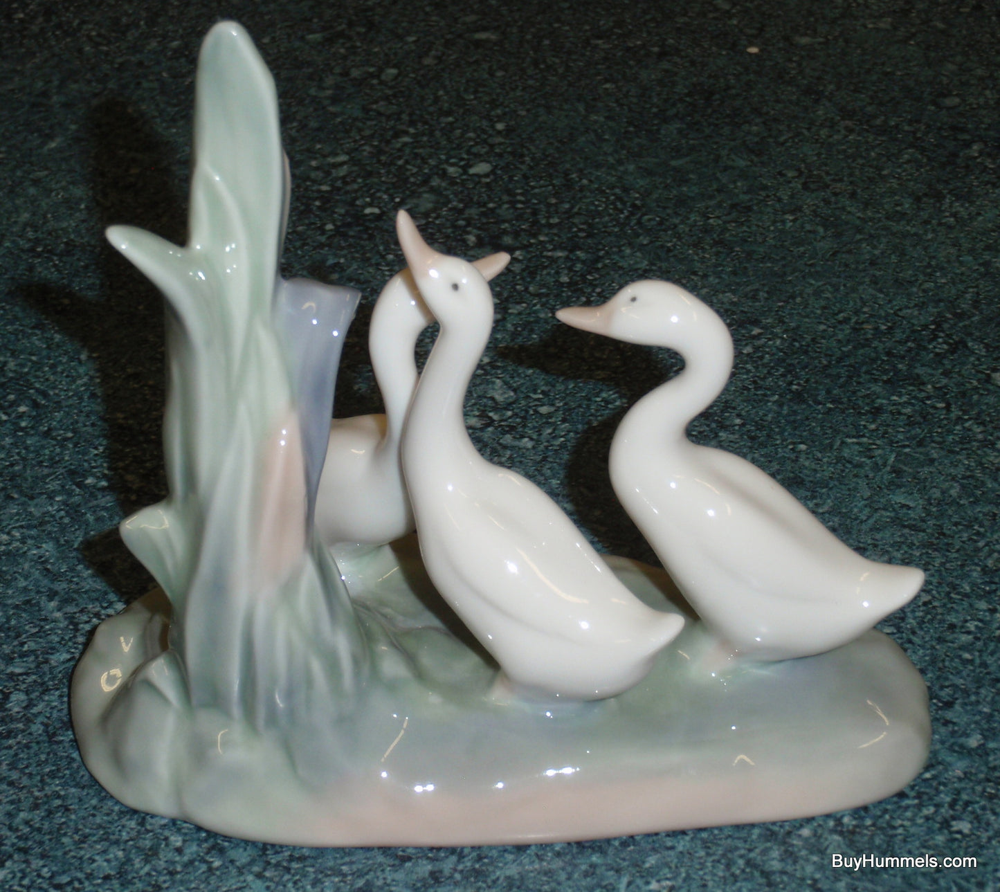NAO by Lladro "Three Geese" Collectible Figurine - Made In Spain - Great Gift!