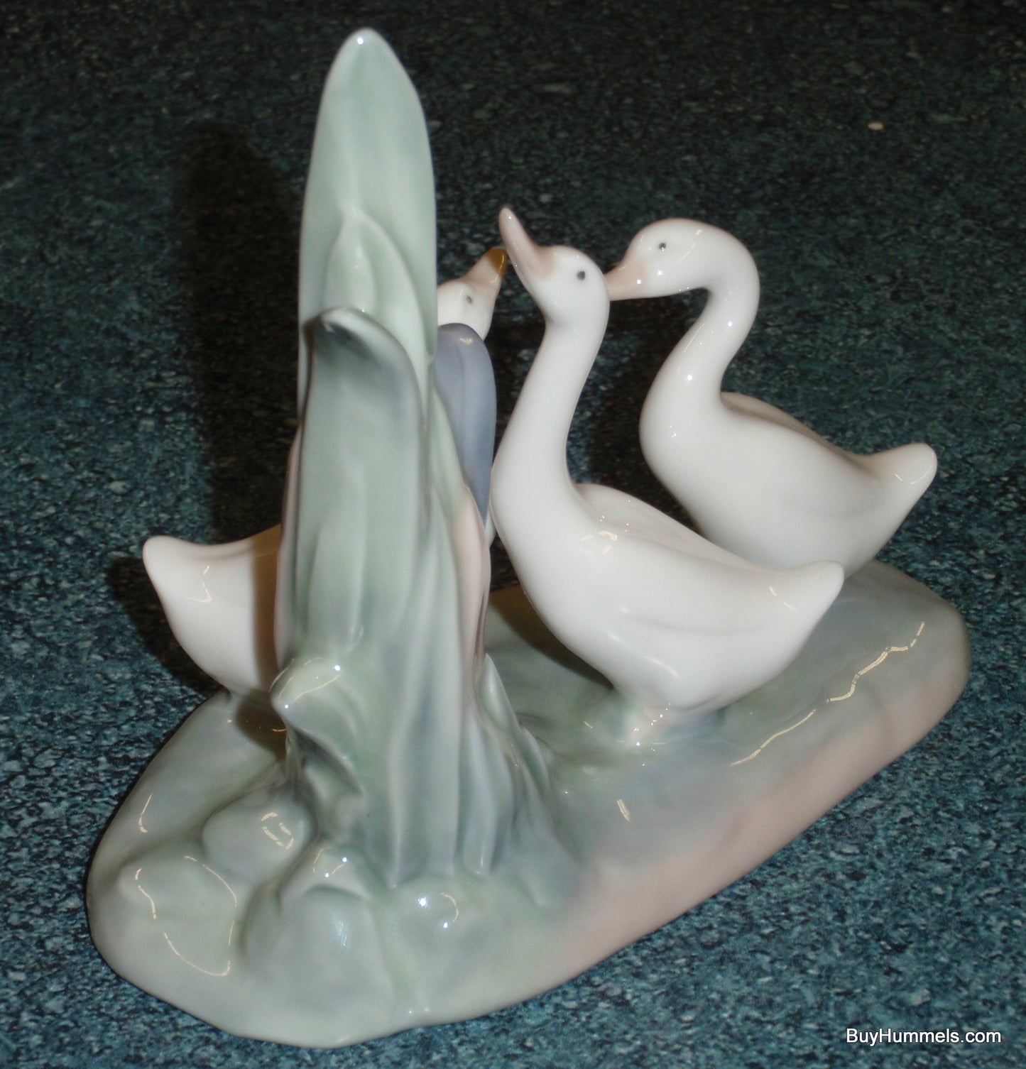 NAO by Lladro "Three Geese" Collectible Figurine - Made In Spain - Great Gift!