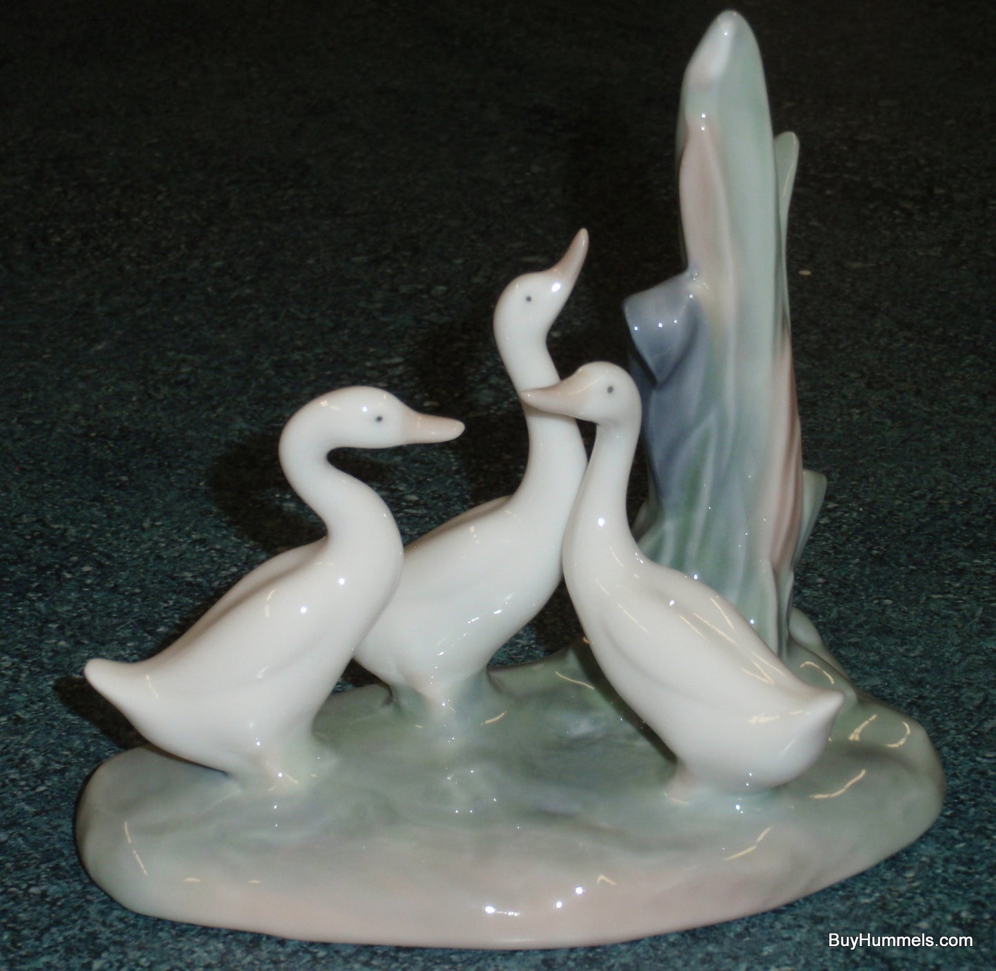 NAO by Lladro "Three Geese" Collectible Figurine - Made In Spain - Great Gift!
