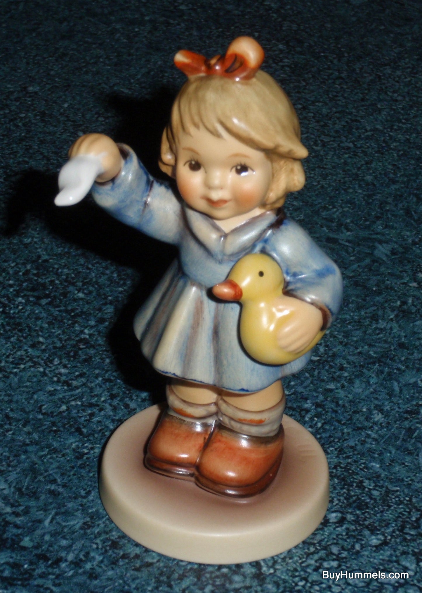 "Wait For Me" Goebel Hummel Figurine #2148/A - Girl With Rubber Ducky - GIFT!