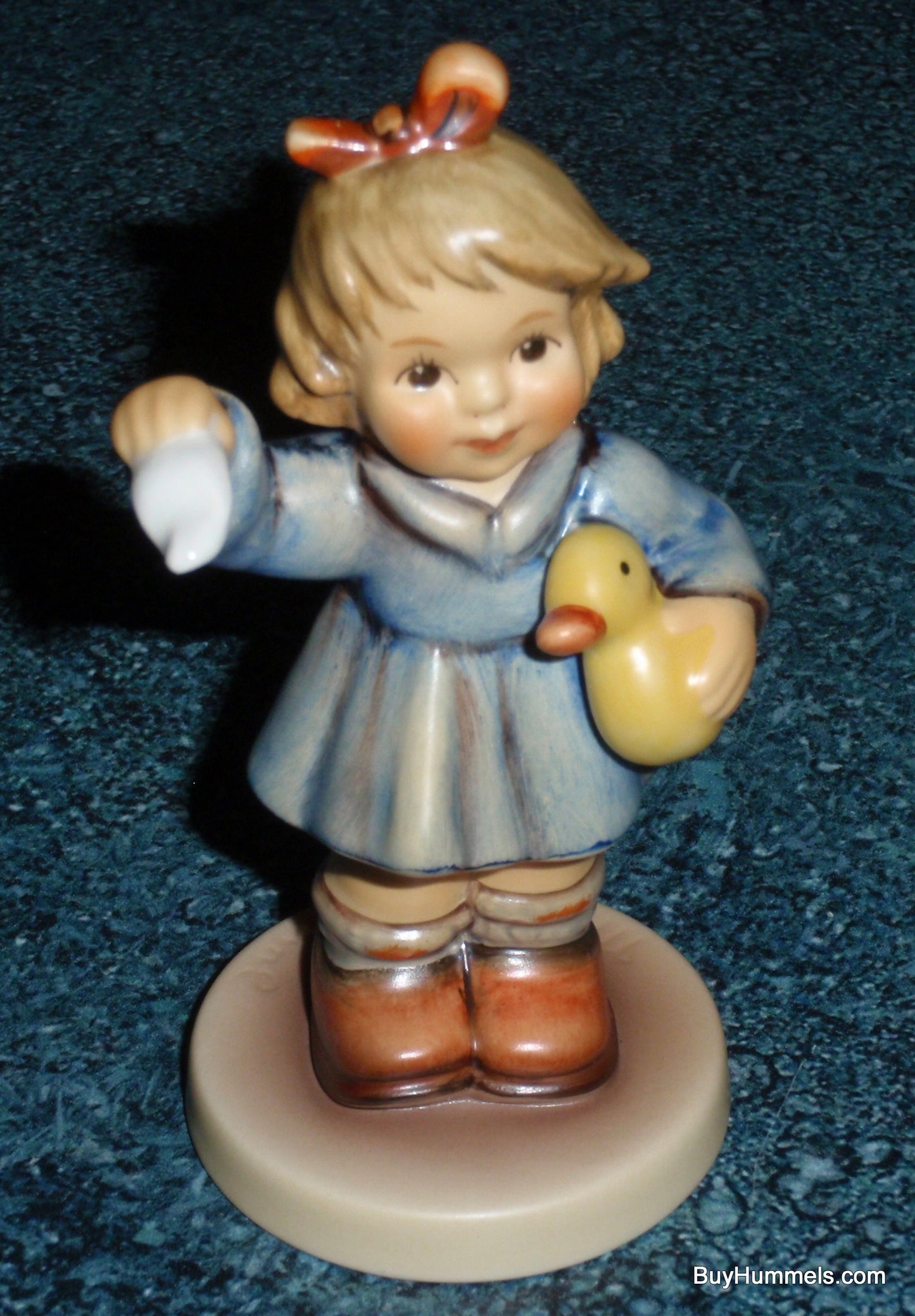 "Wait For Me" Goebel Hummel Figurine #2148/A - Girl with Rubber Ducky