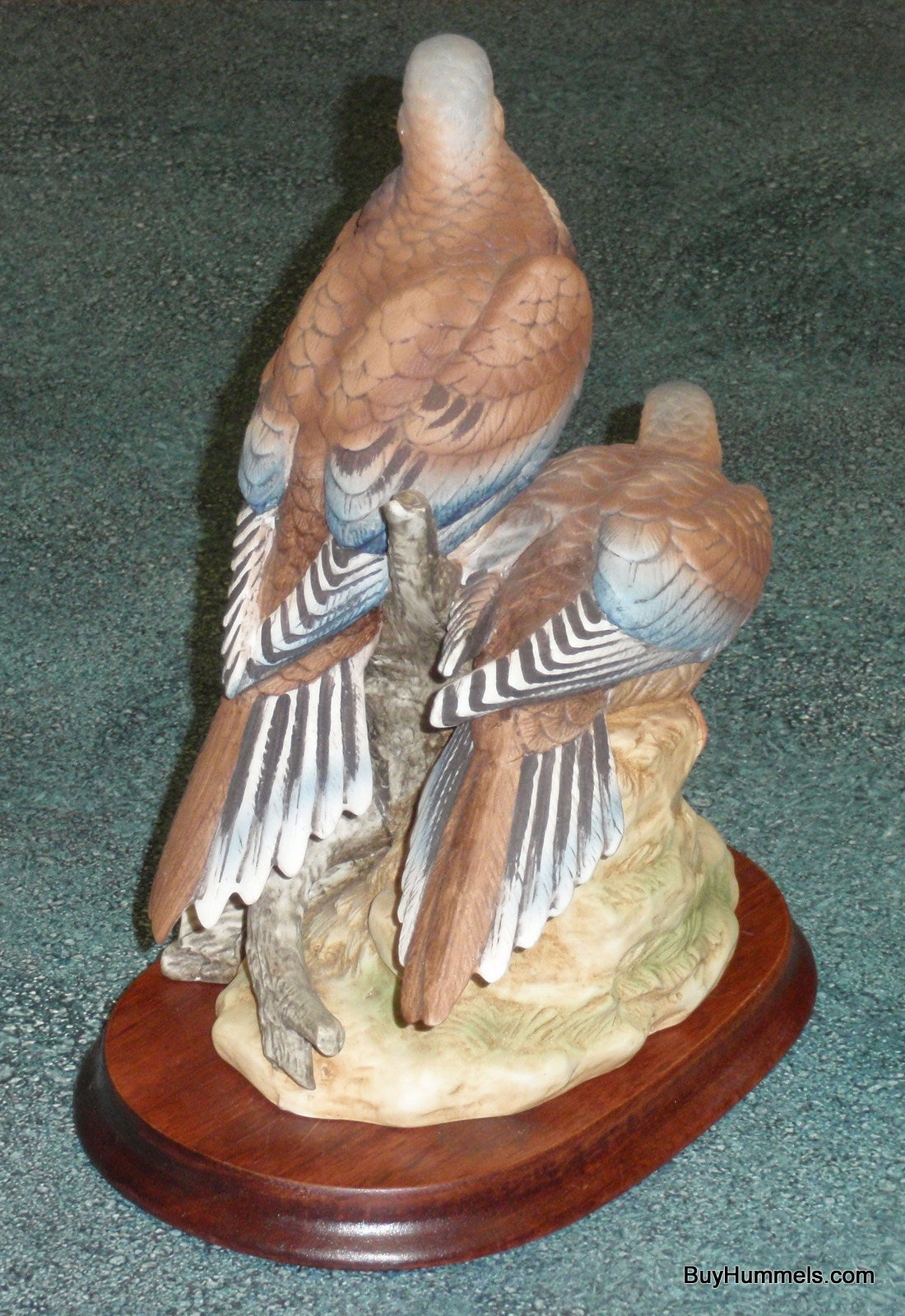 VINTAGE MOURNING DOVES ANDREA BY SADEK COLLECTIBLE BIRD FIGURINE BIRDWATCHER GIFT