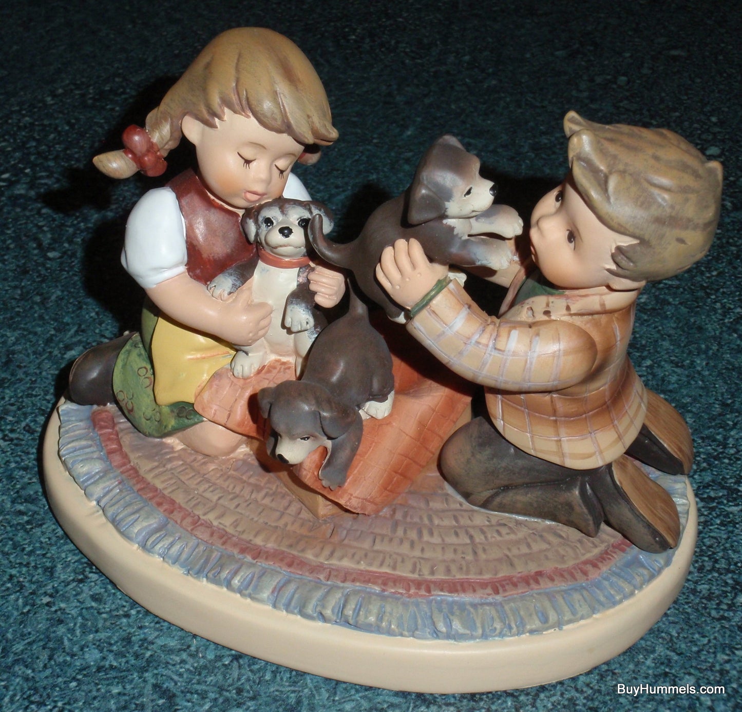 Hummel Danbury Mint Figurine "Puppy Surprise" - Adorable Gift!