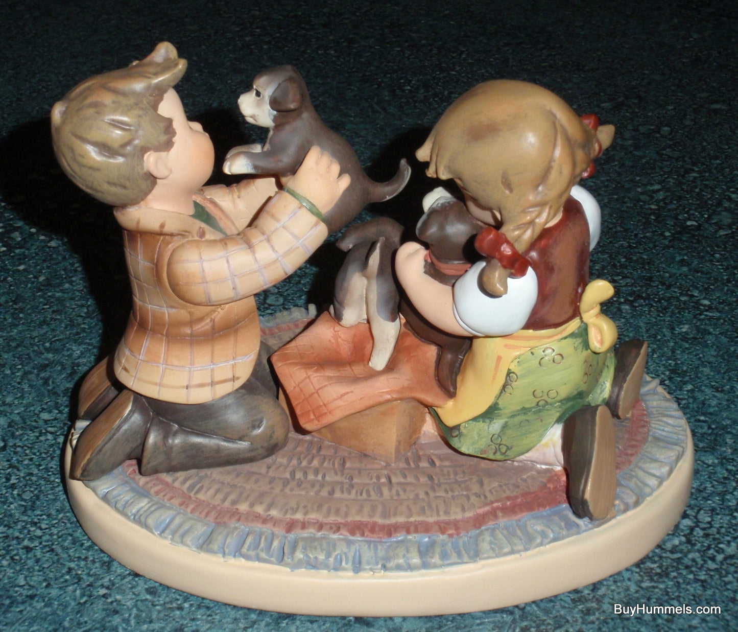 Hummel Danbury Mint Figurine "Puppy Surprise" - Adorable Gift!