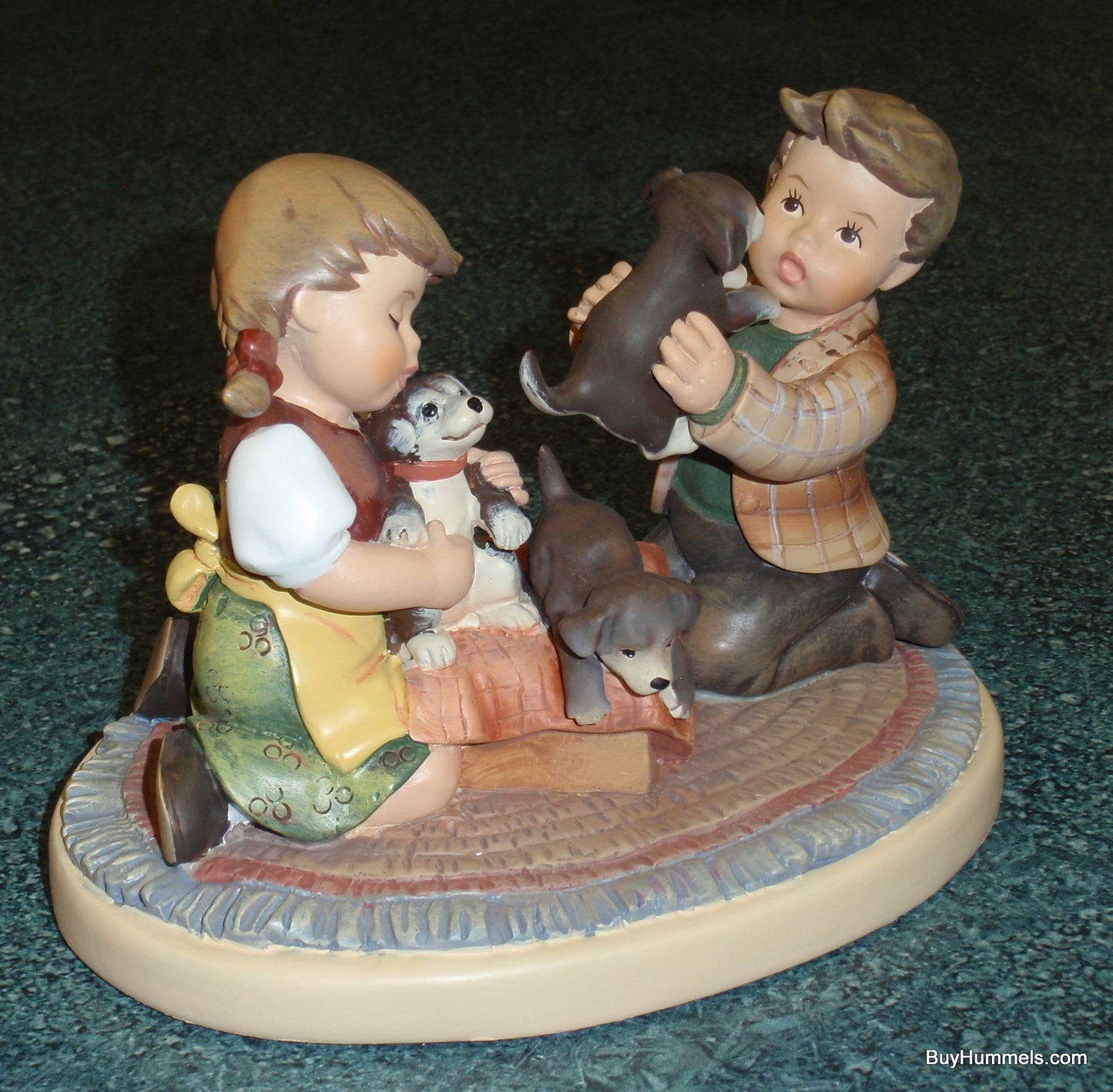 Hummel Danbury Mint Figurine "Puppy Surprise" - Adorable Gift!