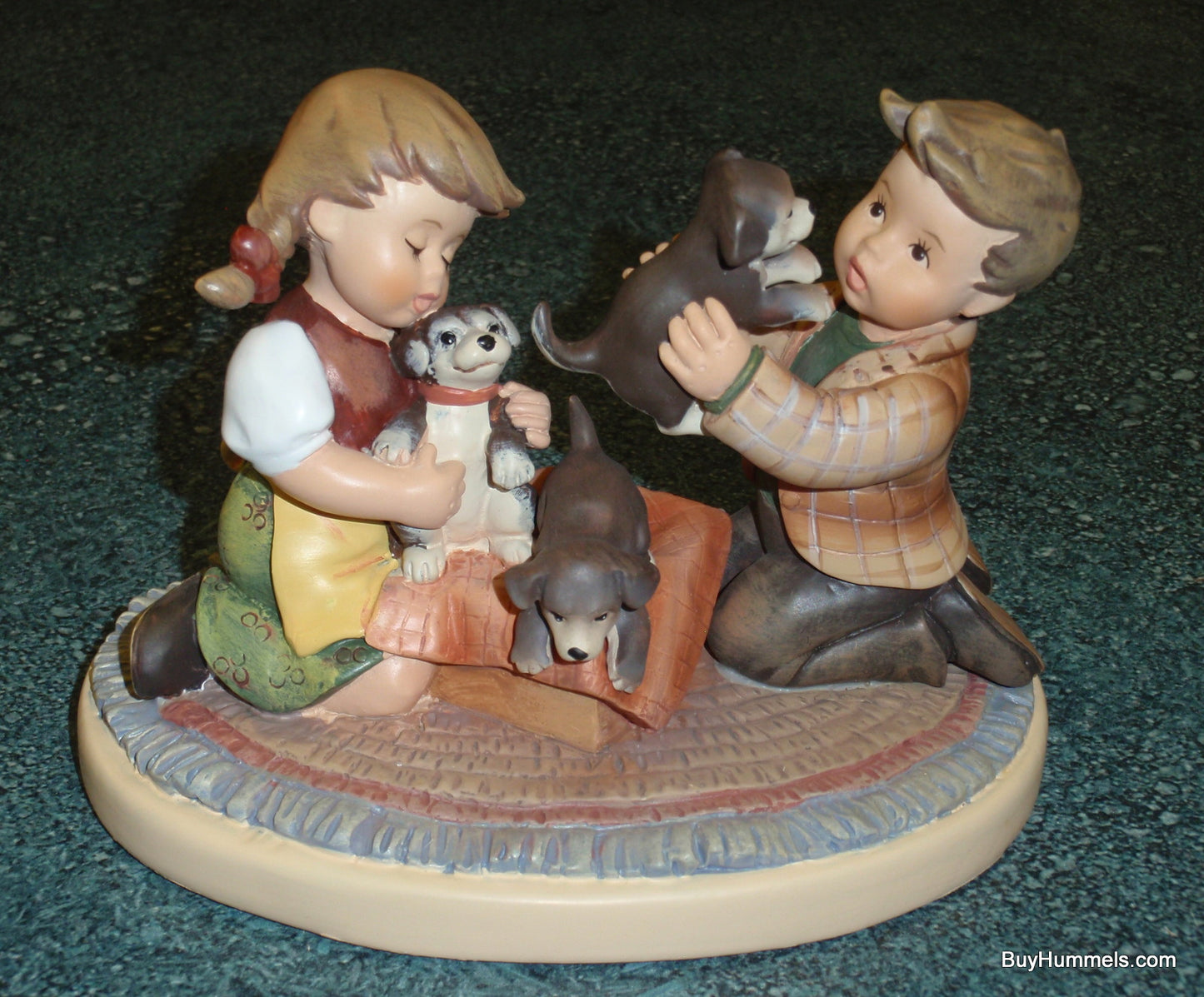 Hummel Danbury Mint Figurine "Puppy Surprise" - Adorable Gift!