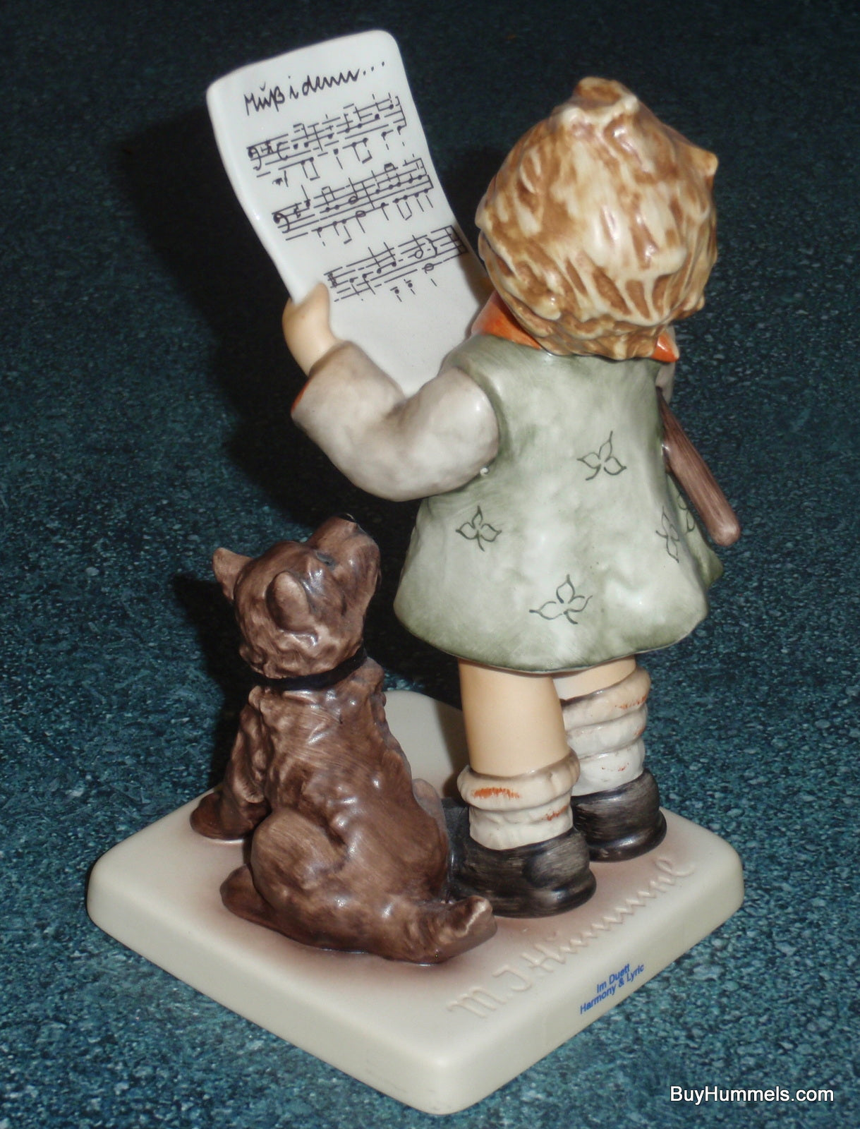 "Harmony & Lyric" Goebel Hummel Figurine #911 TMK8 - VERY RARE CHRISTMAS GIFT!