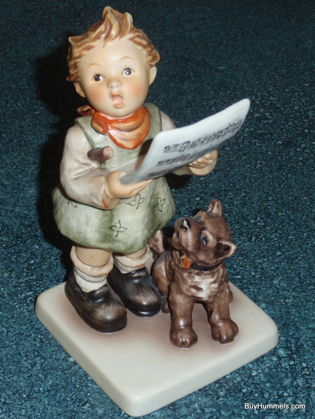 "Harmony & Lyric" Goebel Hummel Figurine #911 TMK8 - VERY RARE CHRISTMAS GIFT!