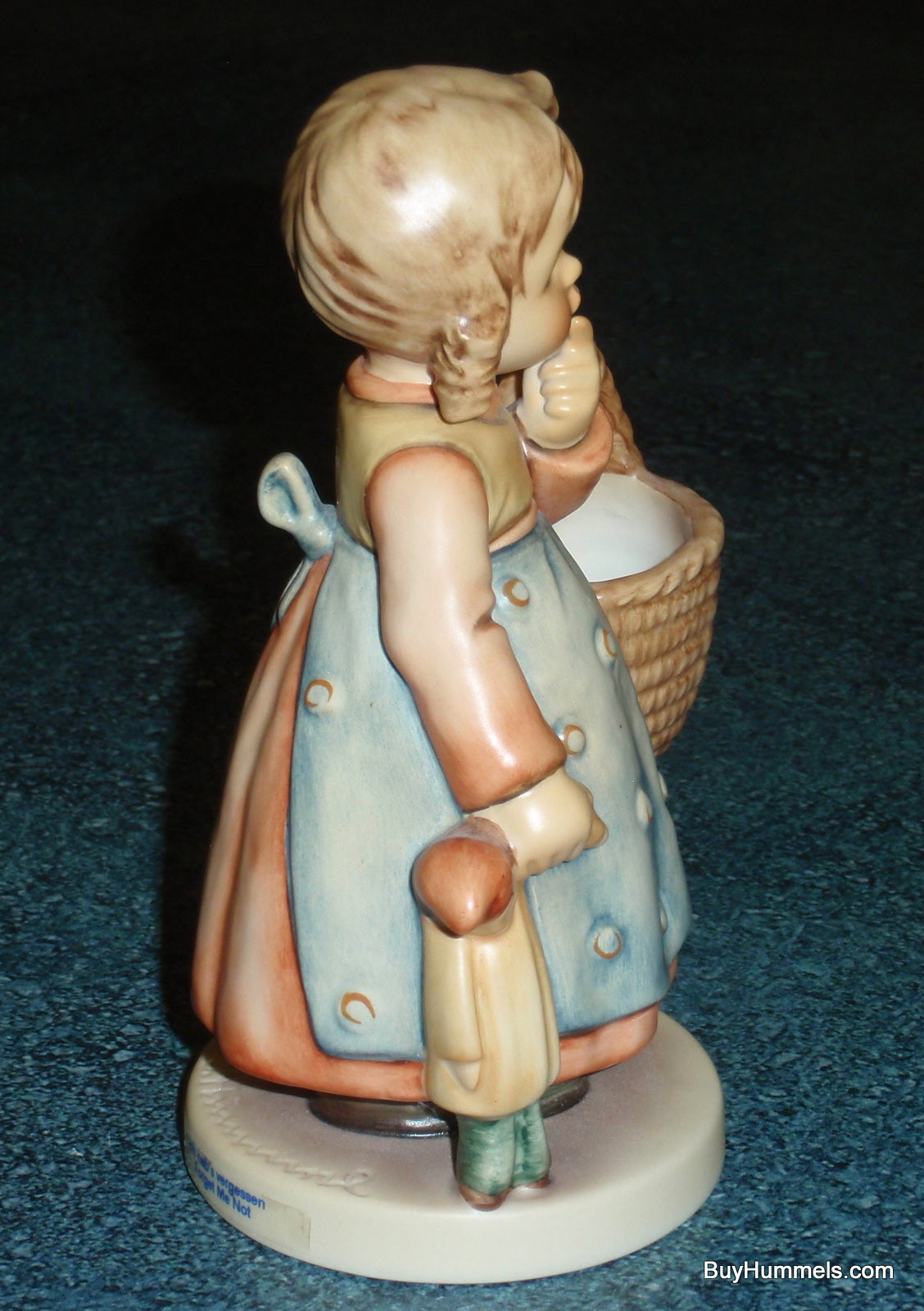 "Forget Me Not" Goebel Hummel Figurine TMK8 #362/I - Girl With Doll And Basket - GIFT!