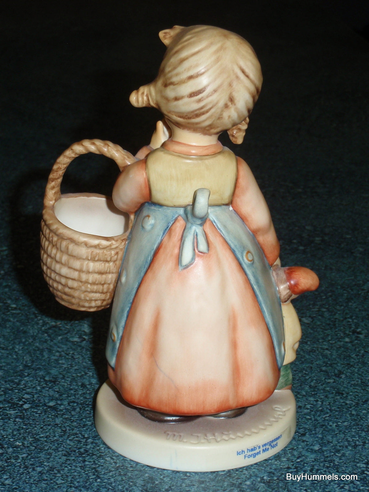 "Forget Me Not" Goebel Hummel Figurine TMK8 #362/I - Girl With Doll And Basket - GIFT!