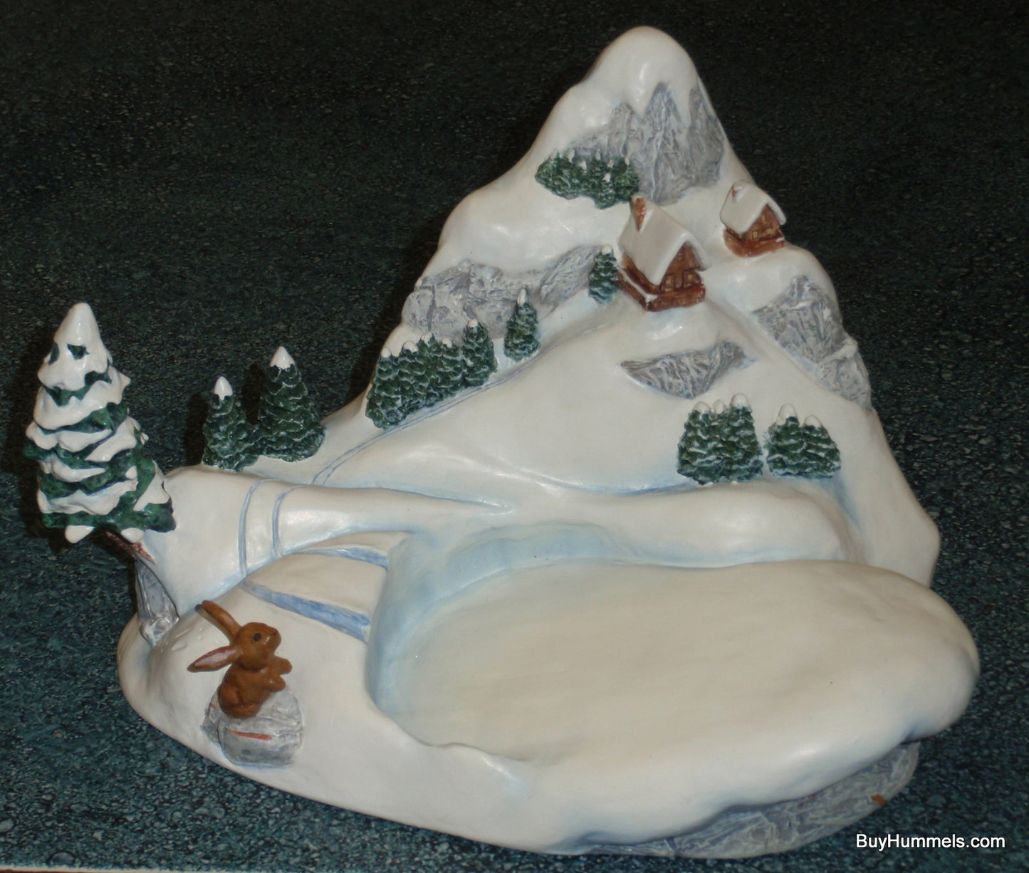 Goebel Hummel "WINTER RIDES" Hummelscape #940-D For The Ride Into Christmas Hummel Figurine