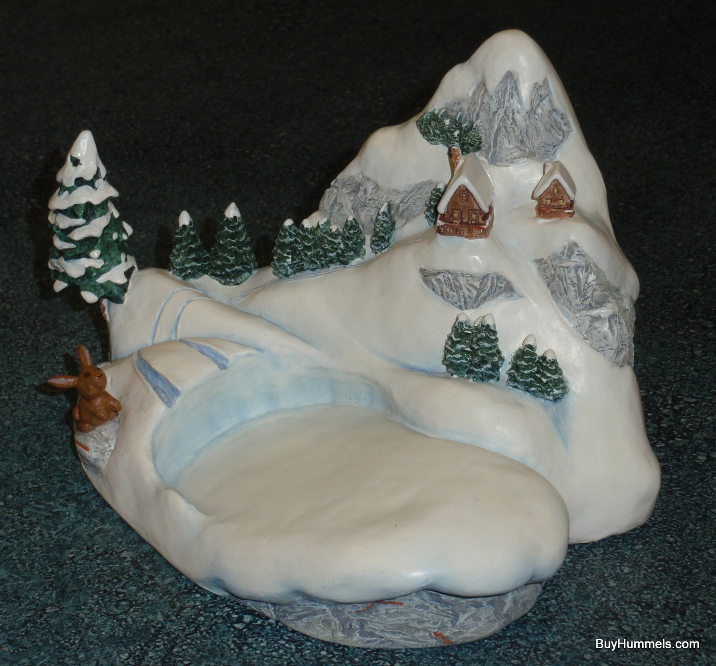 Goebel Hummel "WINTER RIDES" Hummelscape #940-D For The Ride Into Christmas Hummel Figurine