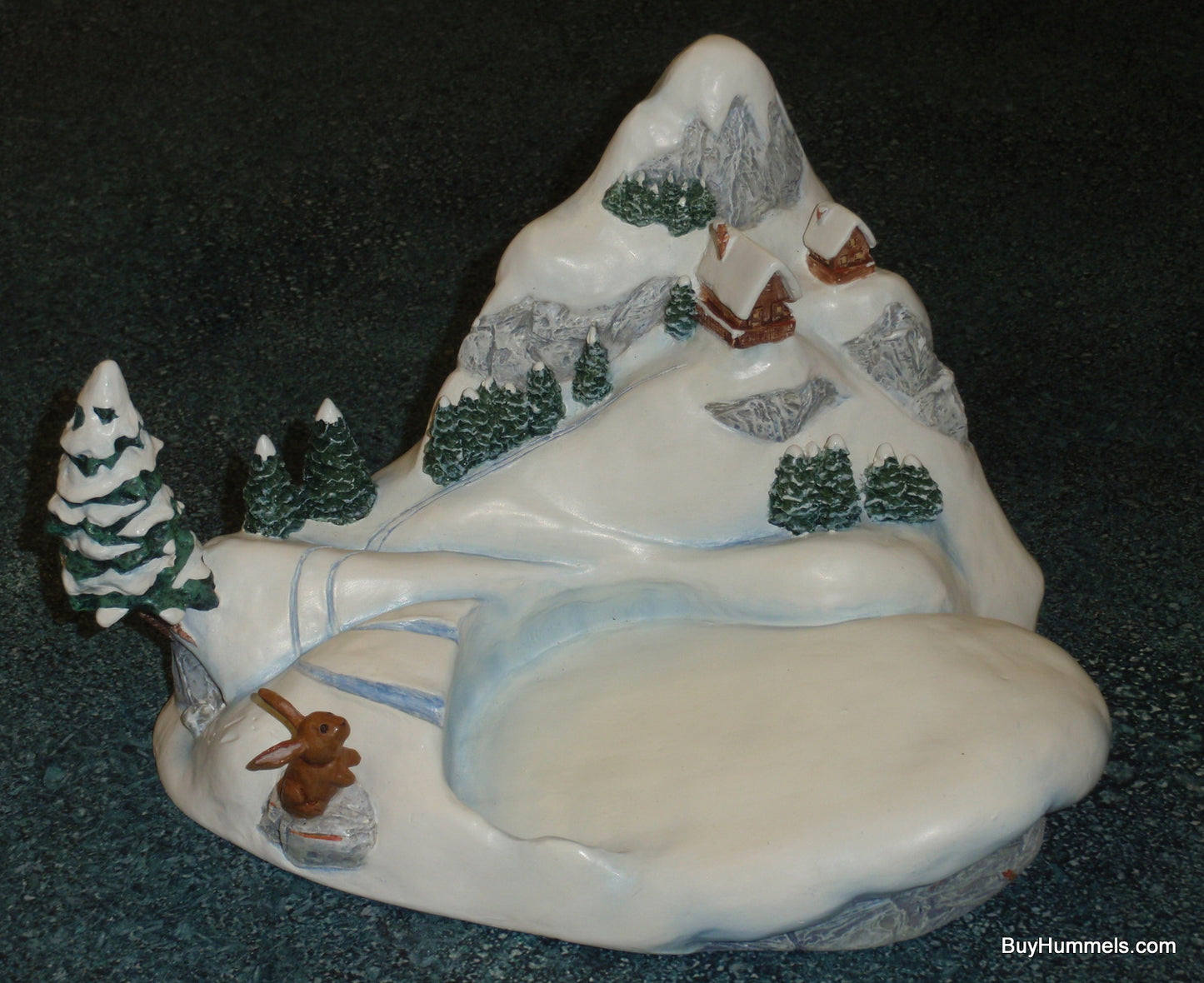 Goebel Hummel "WINTER RIDES" Hummelscape #940-D For The Ride Into Christmas Hummel Figurine